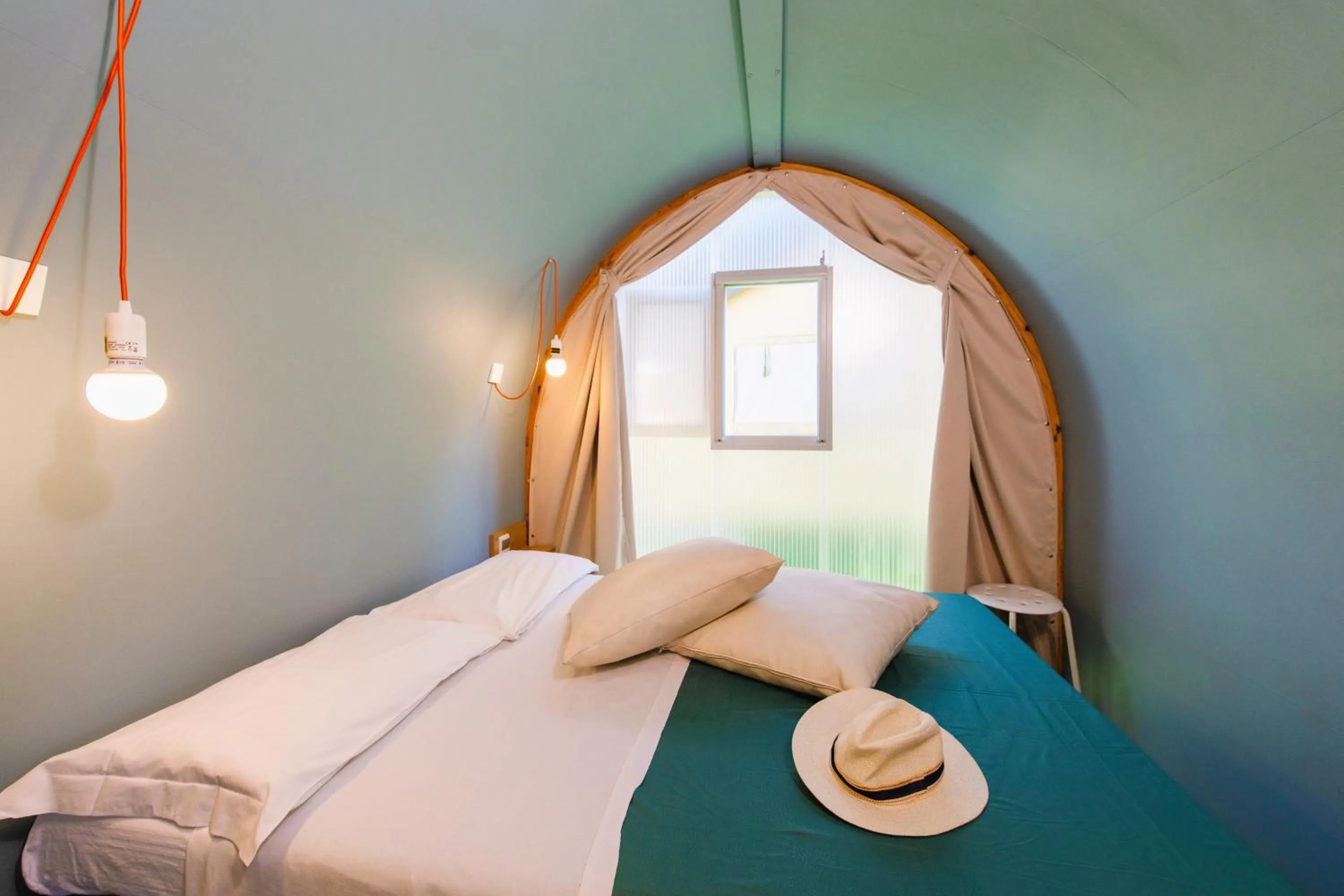 Bedroom, Bed in Camping Village Punta Navaccia