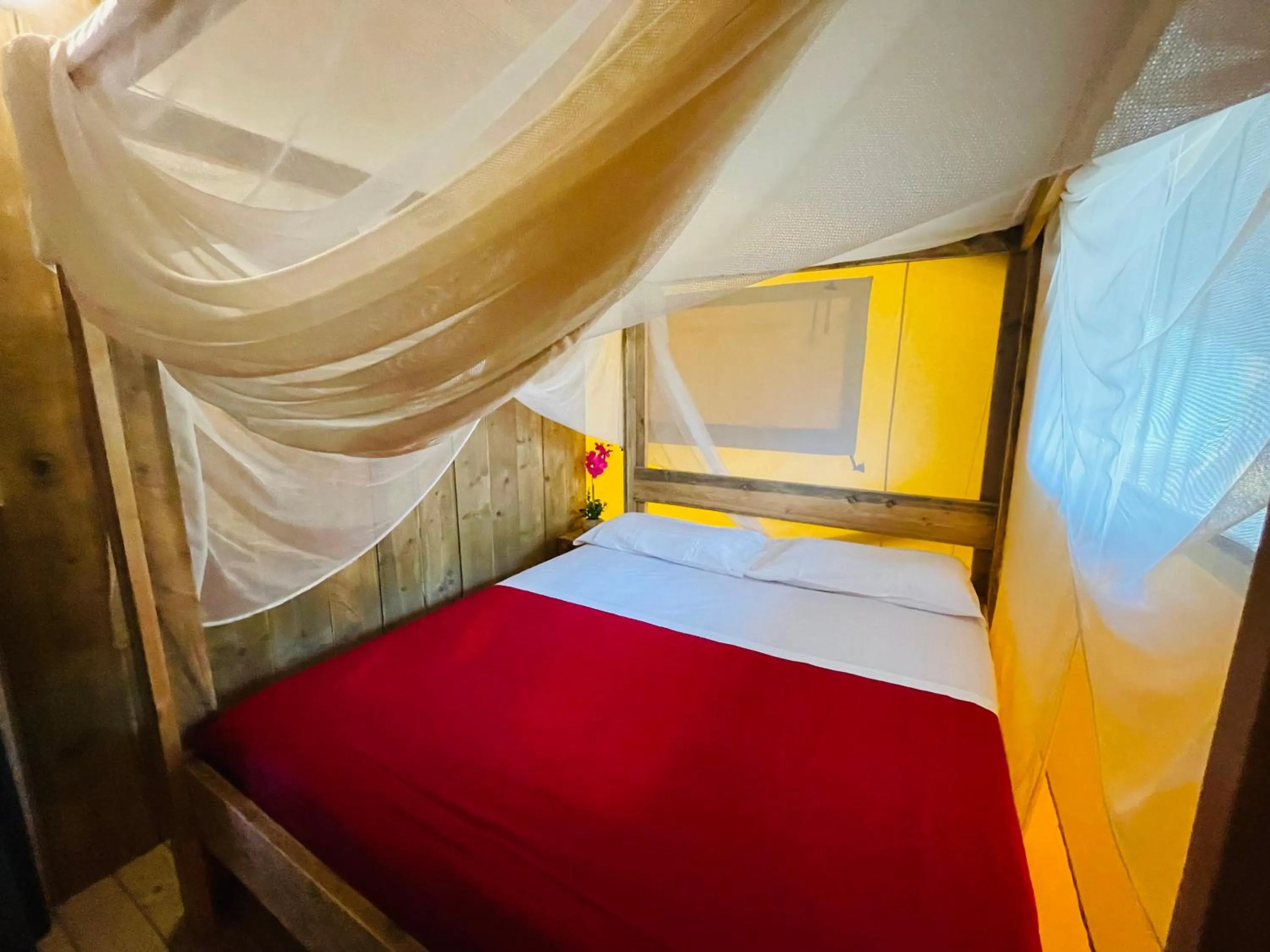 Bedroom, Bed in Camping Village Punta Navaccia