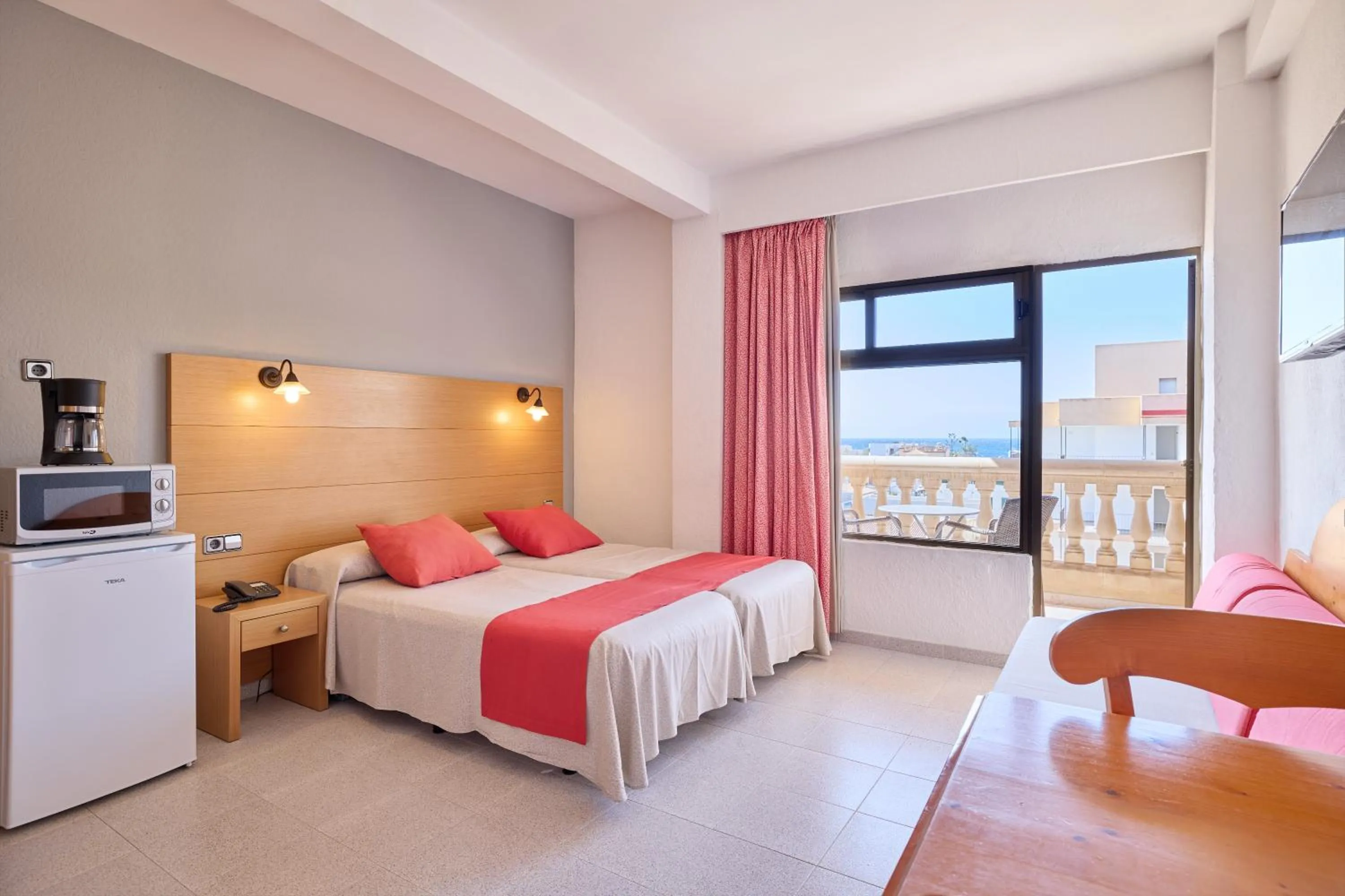 Bed in Apartamentos Isla del Sol