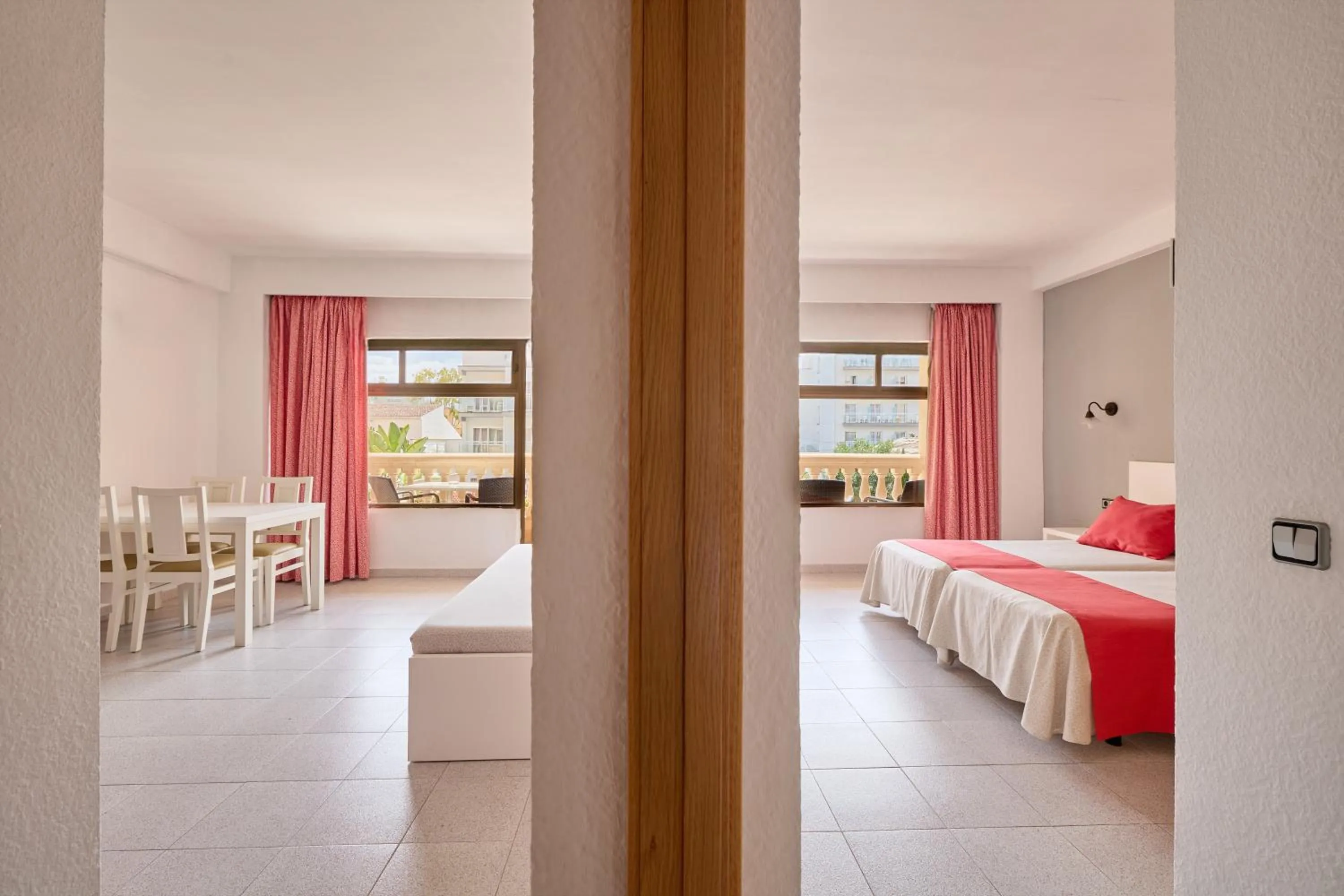 Bed in Apartamentos Isla del Sol