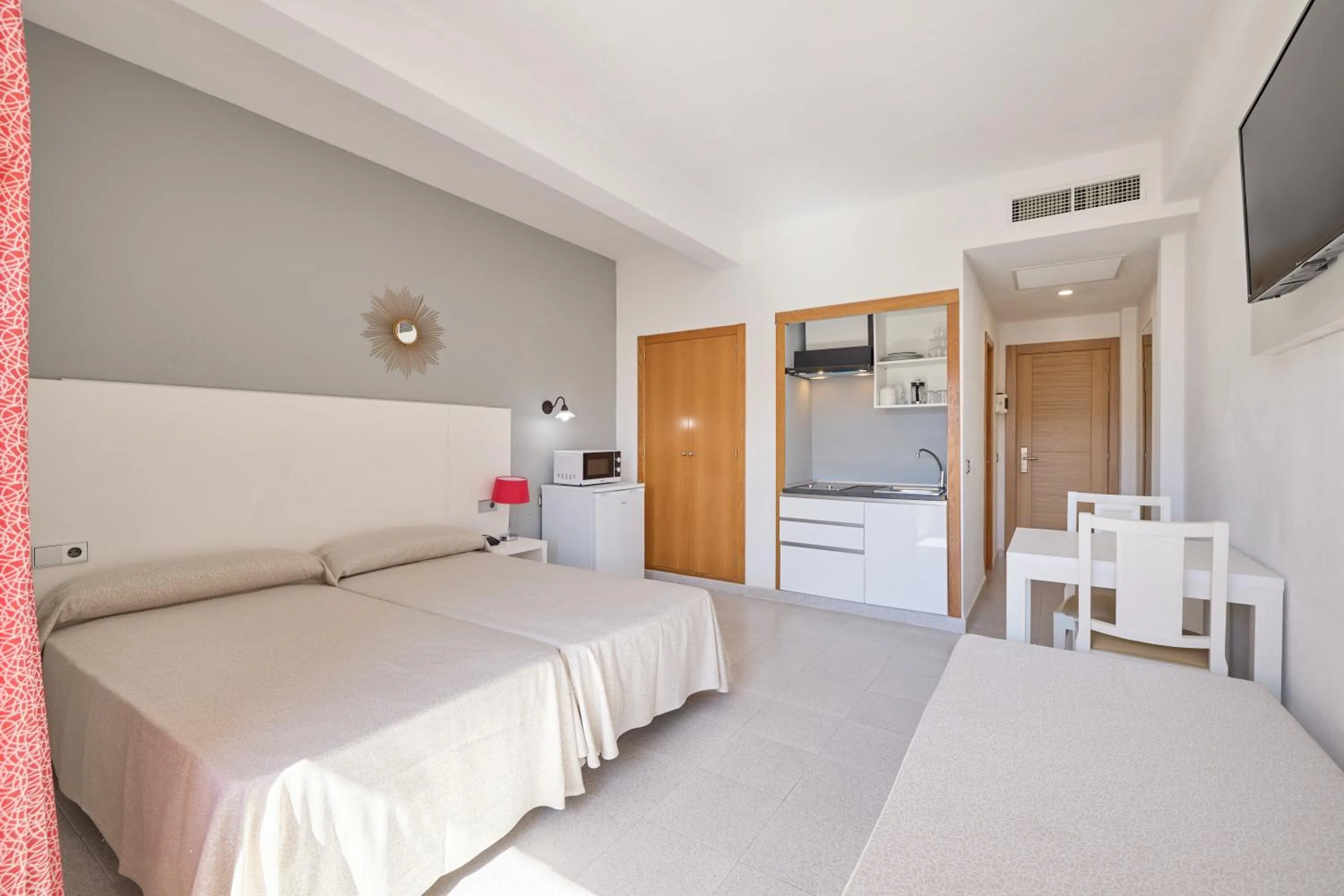 Bed in Apartamentos Isla del Sol