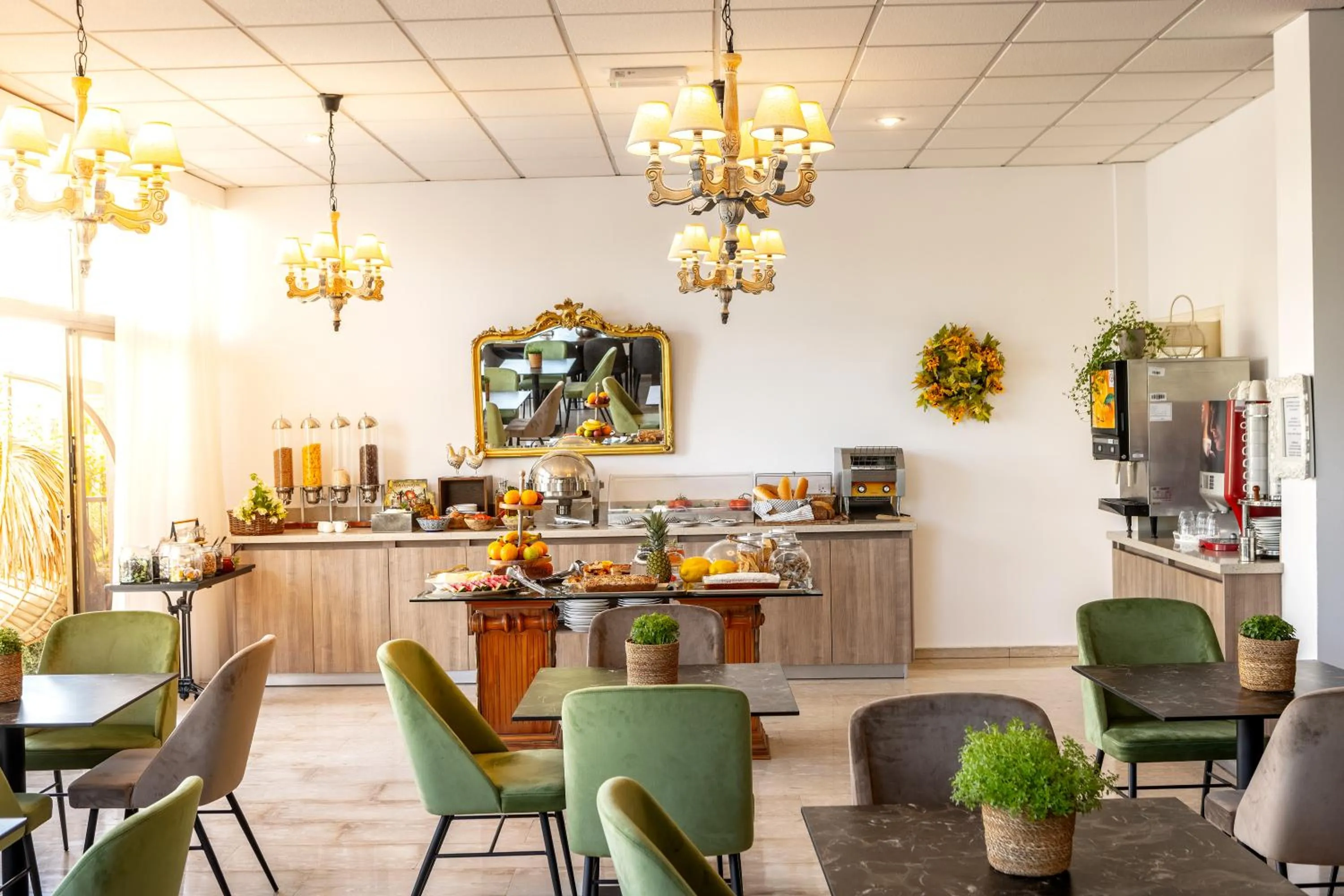 Breakfast in Stephanos Hotel Apartments