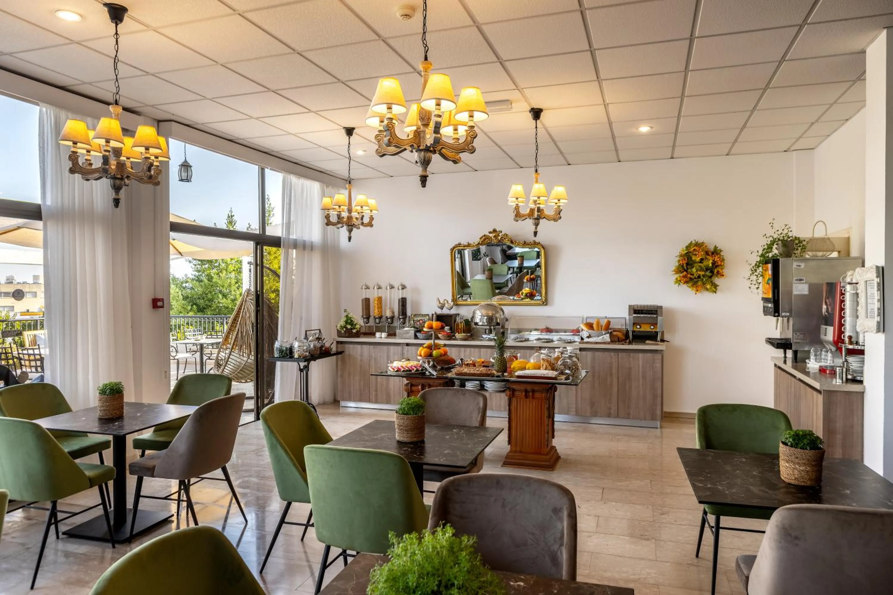 Breakfast in Stephanos Hotel Apartments