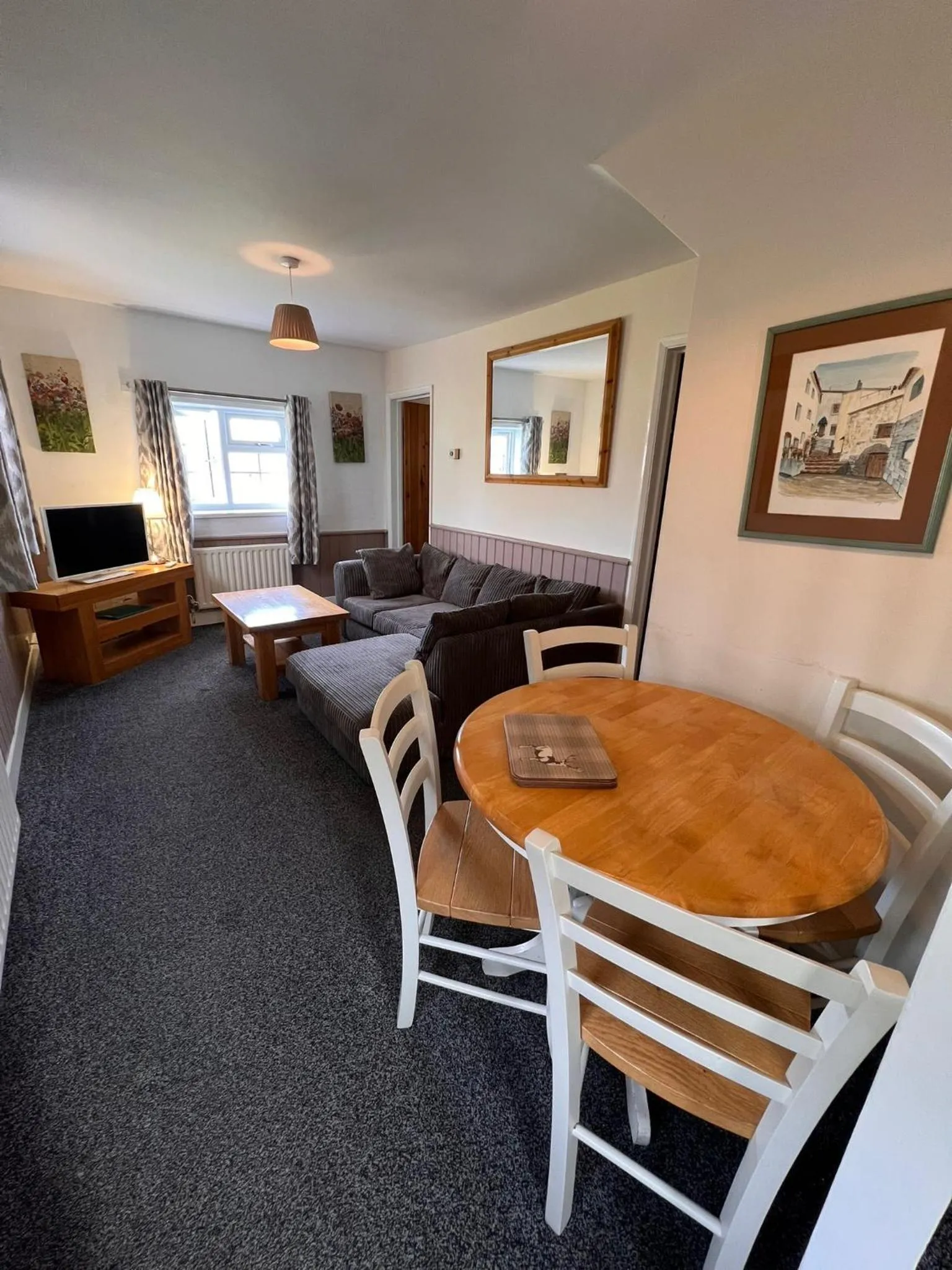 Living room in Hunston Mill Self Catering Dog Stay For Free