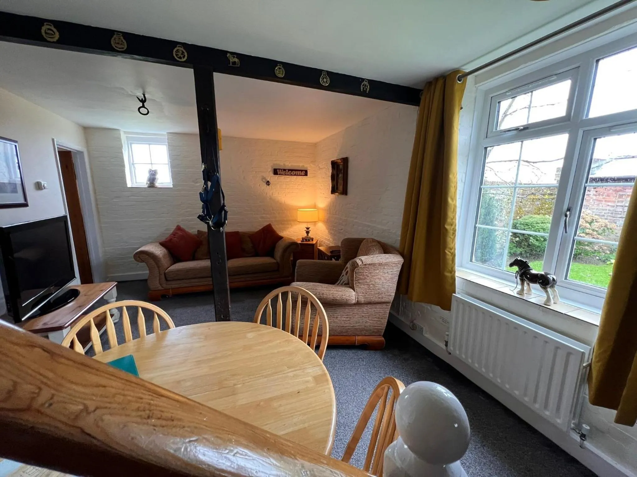 Living room in Hunston Mill Self Catering Dog Stay For Free