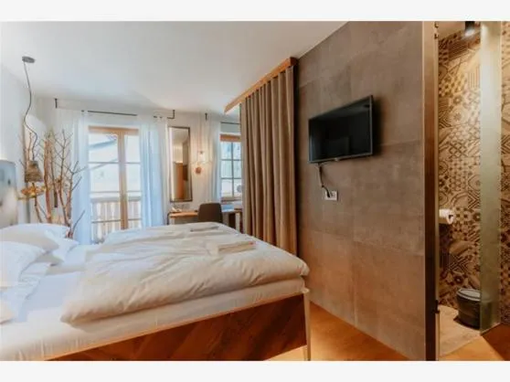 Bed in Hotel Plesnik Logar Valley