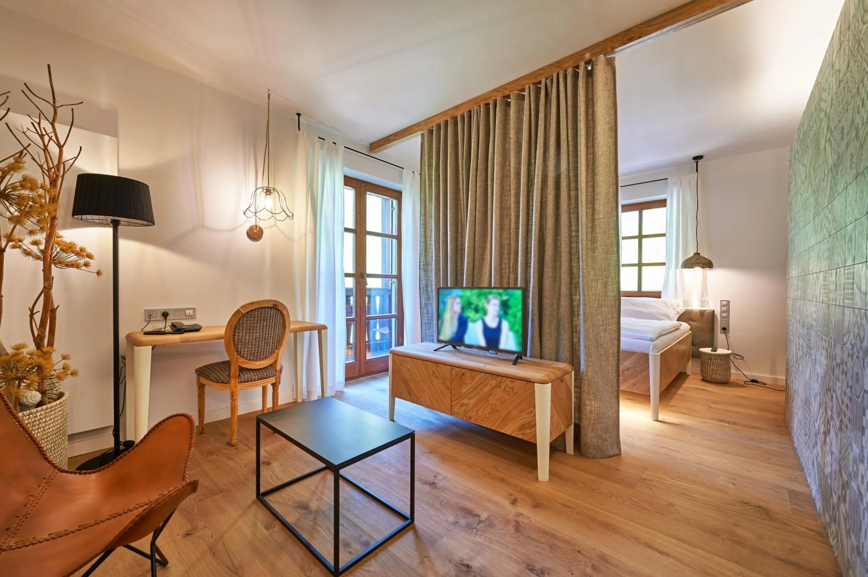 Comfort Double Room with Balcony in Hotel Plesnik Logarska Dolina