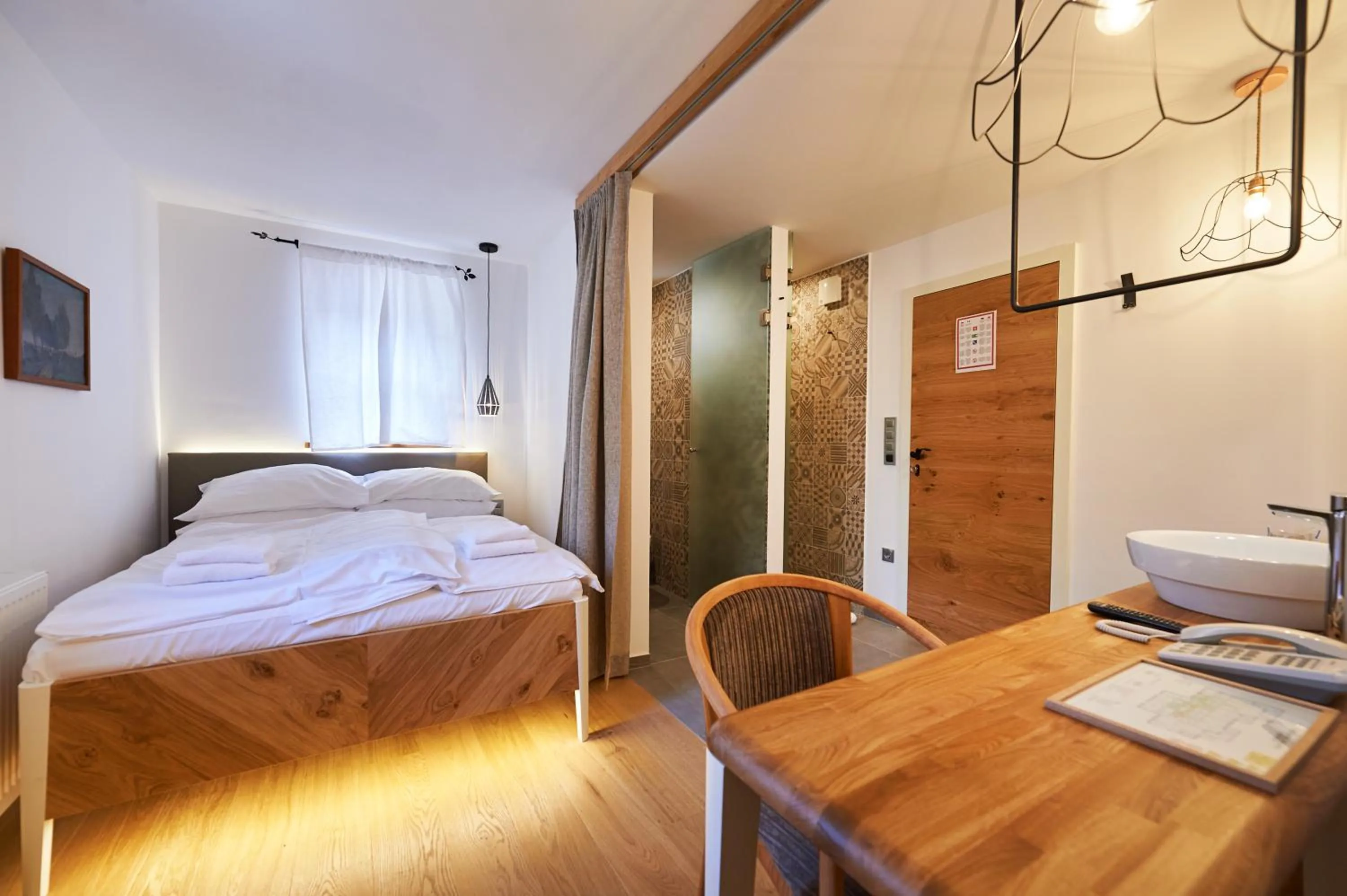 Bed in Hotel Plesnik Logar Valley