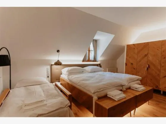 Bed in Hotel Plesnik Logar Valley