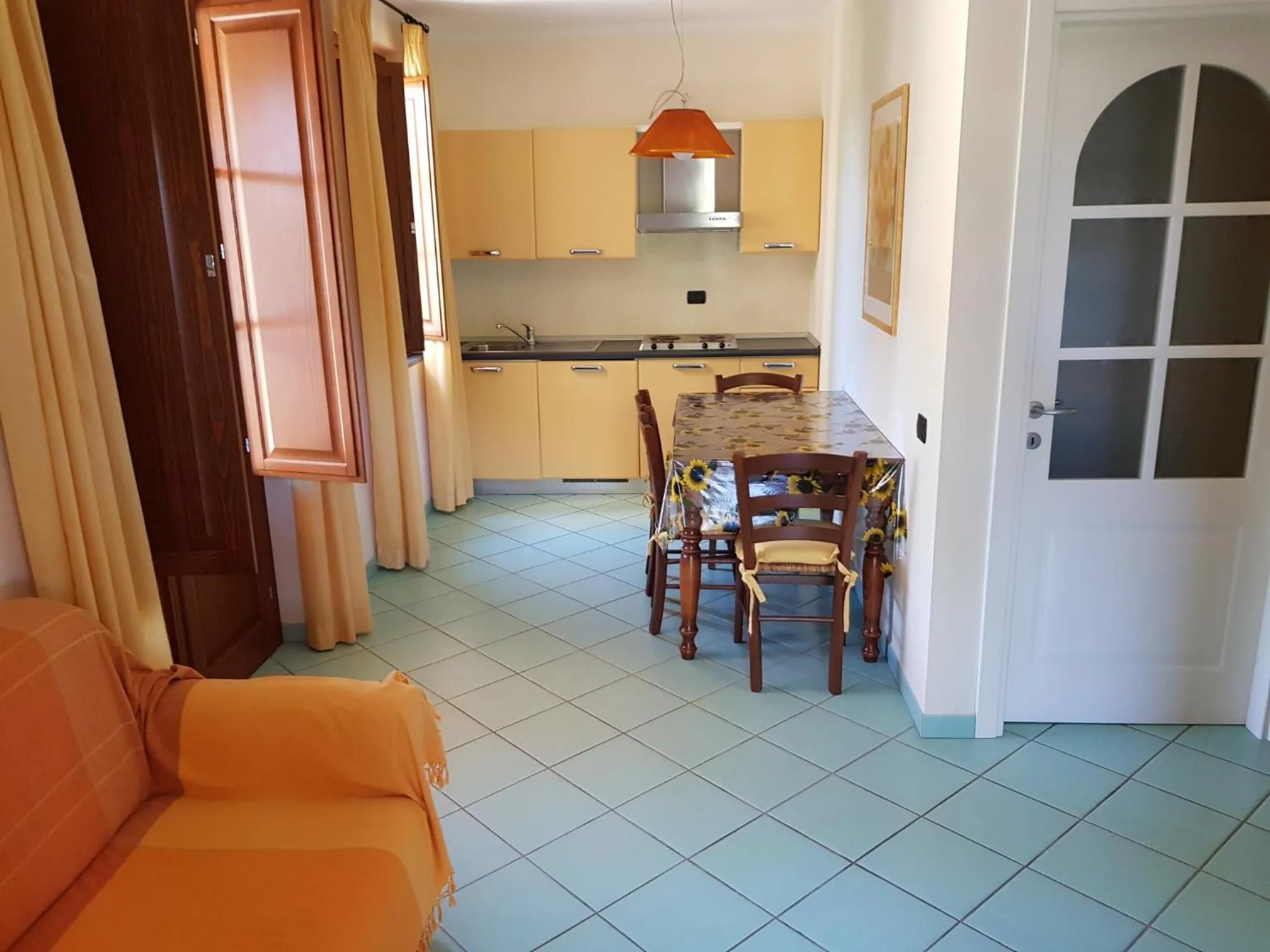 Kitchen or kitchenette in Villaggio Turistico Airone