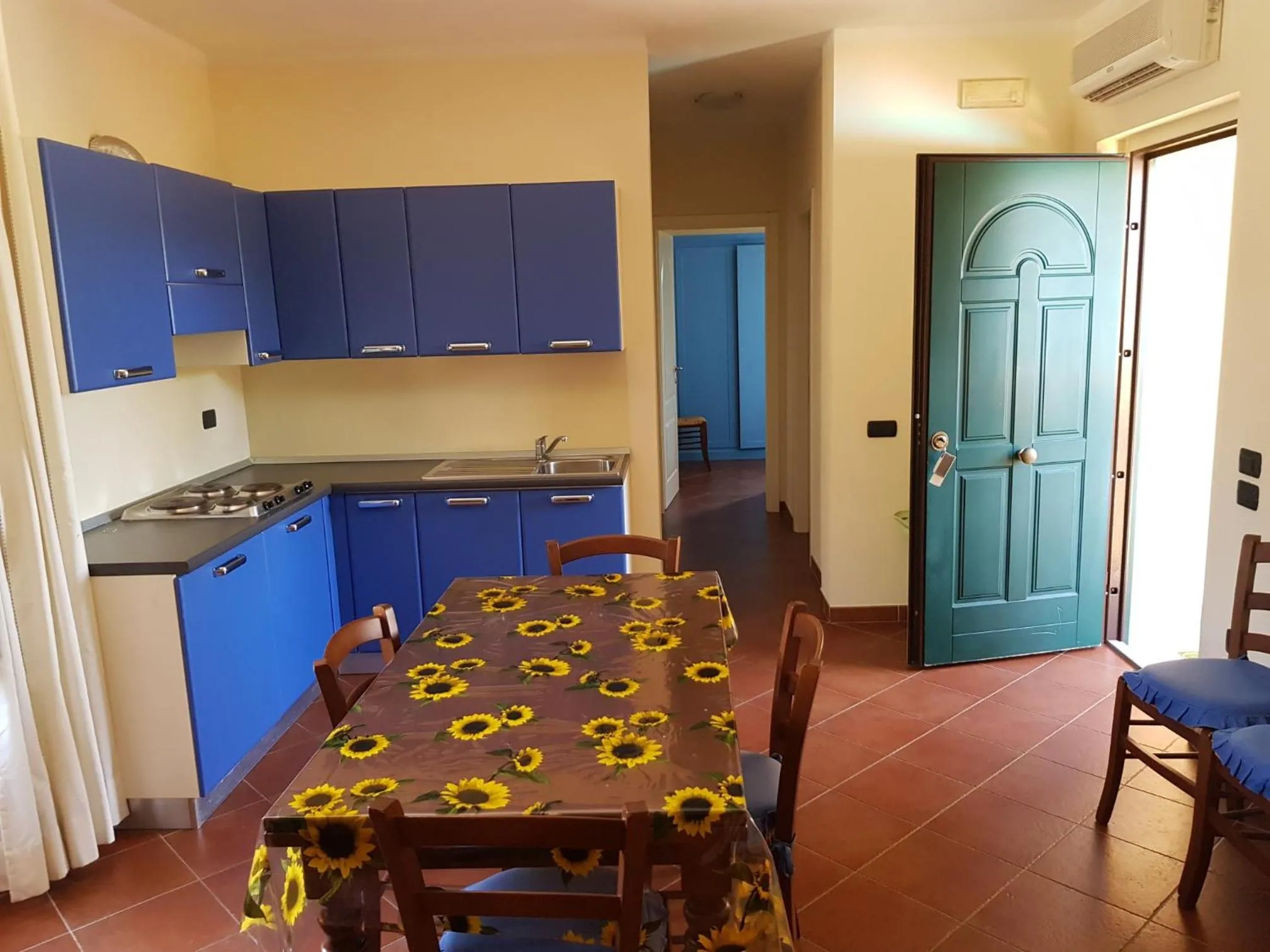 Kitchen or kitchenette in Villaggio Turistico Airone