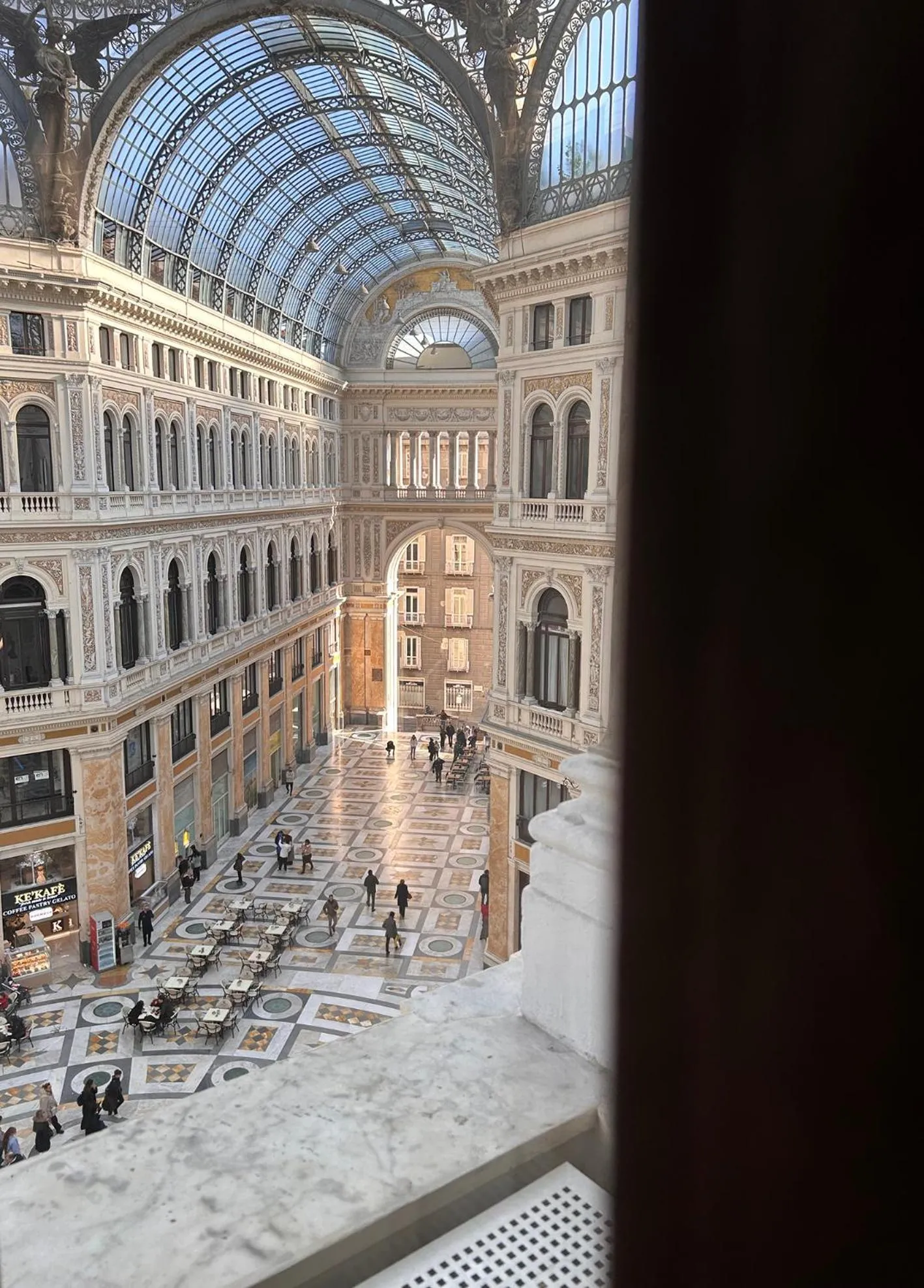 City view in Caruso Place Luxury Rooms & Suites