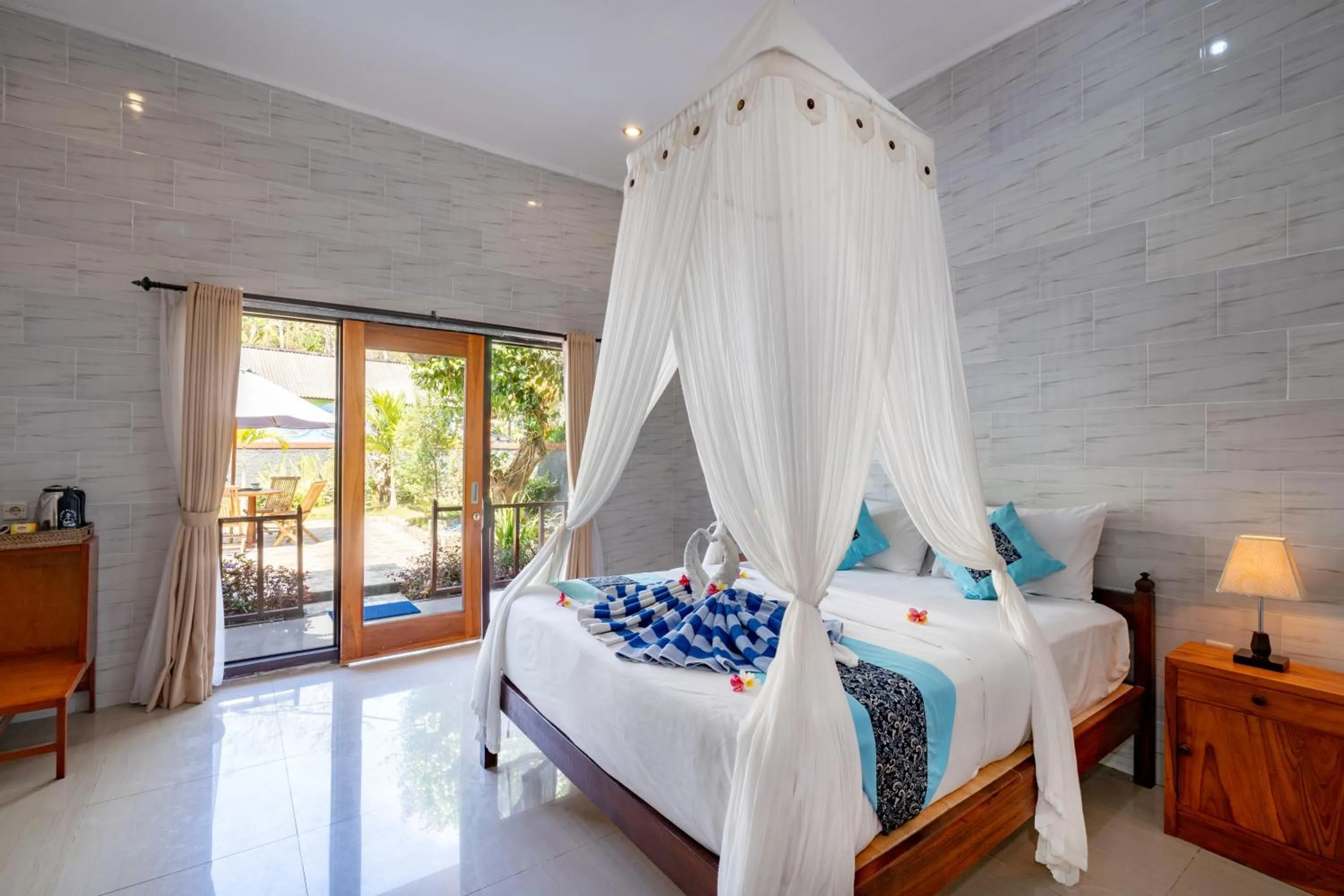 Bedroom, Bed in Sundi Ocean Bungalow by ABM