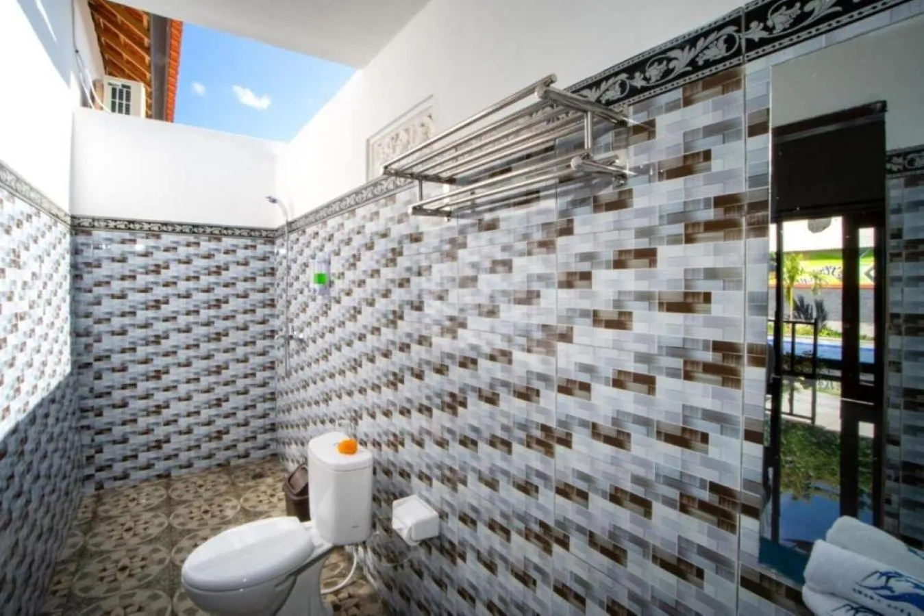 Bathroom in Sundi Ocean Bungalow by ABM