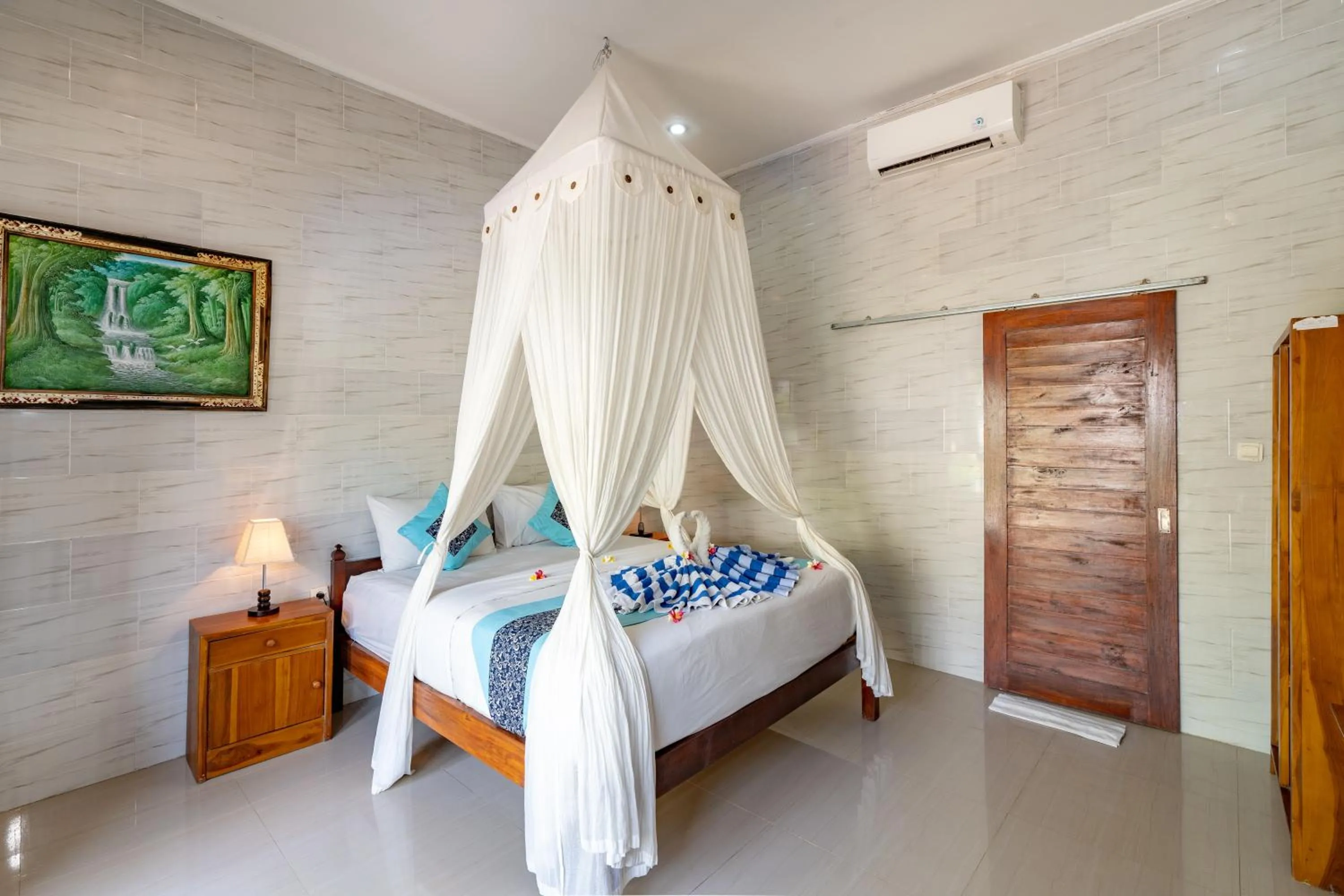 Bedroom, Bed in Sundi Ocean Bungalow by ABM