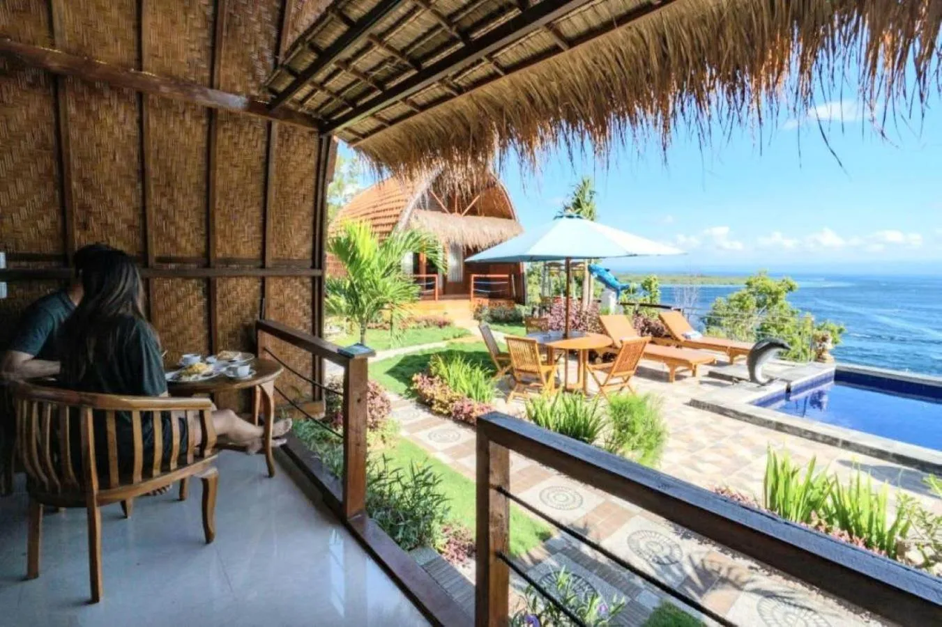 Swimming pool in Sundi Ocean Bungalow by ABM