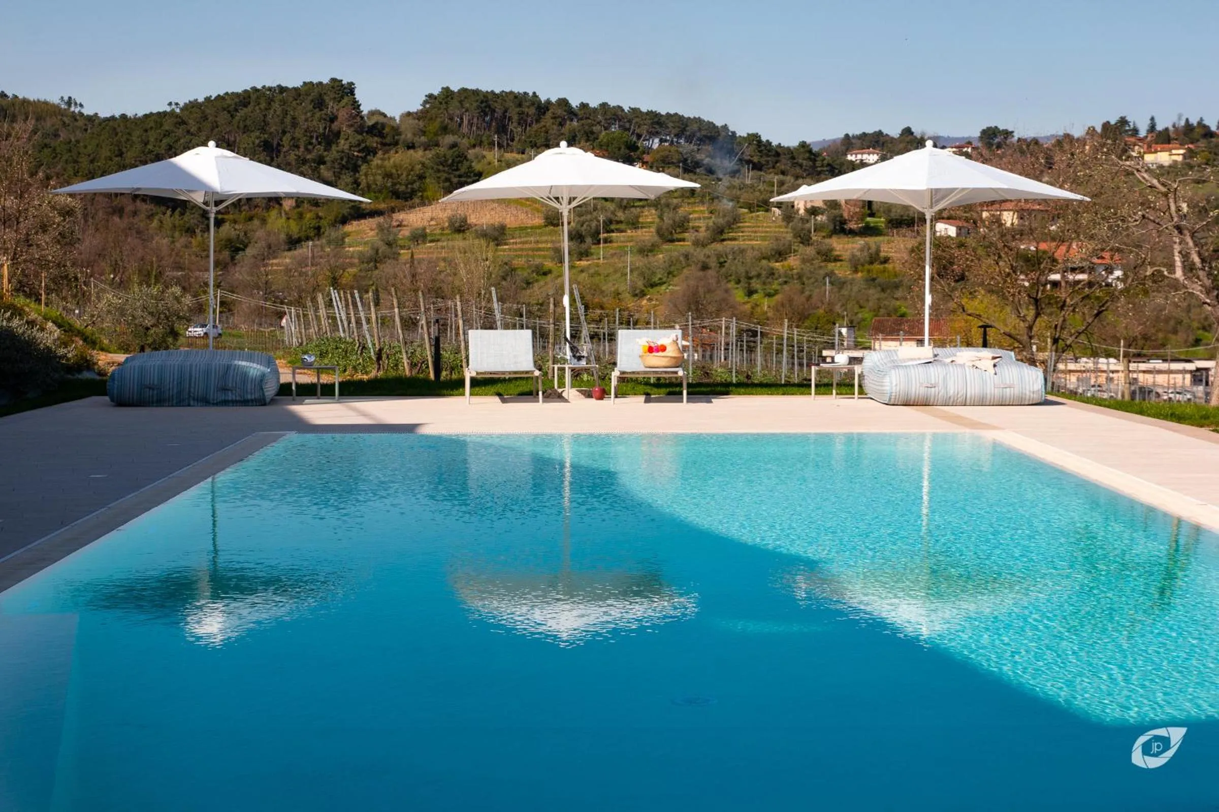 Swimming pool in Buonamico Wine Resort