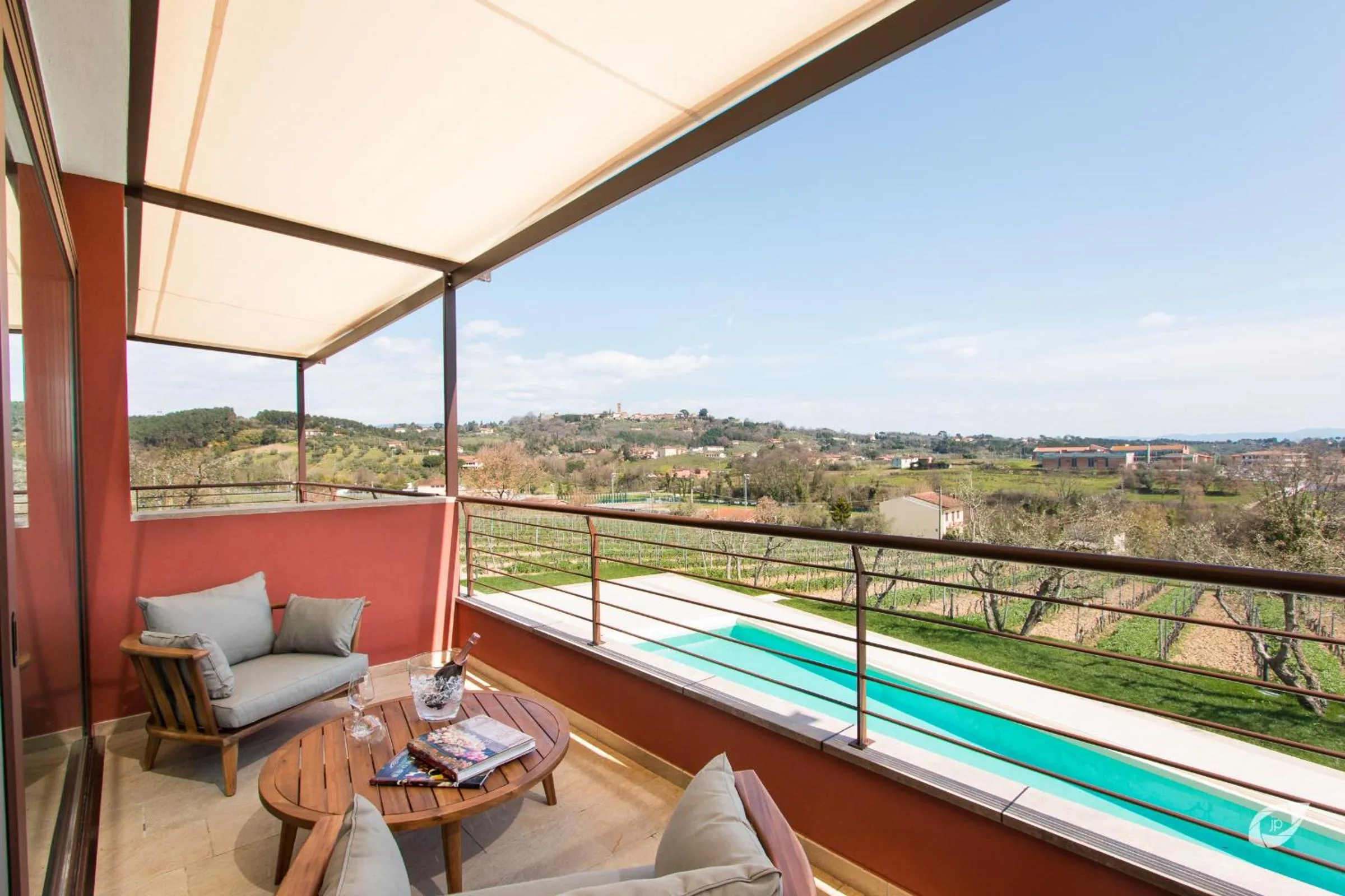 Balcony/Terrace in Buonamico Wine Resort