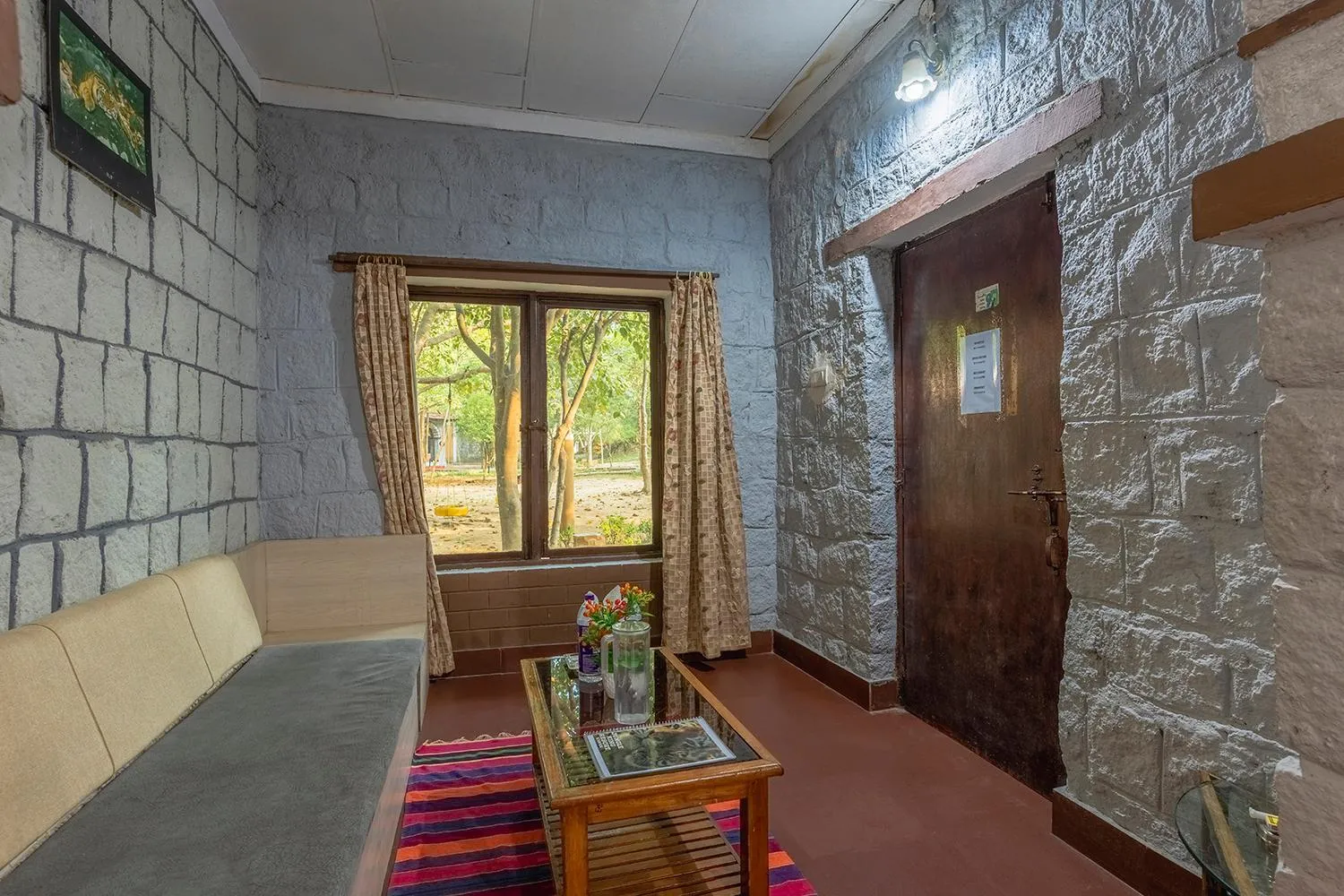 Seating area in Jungle King Resort