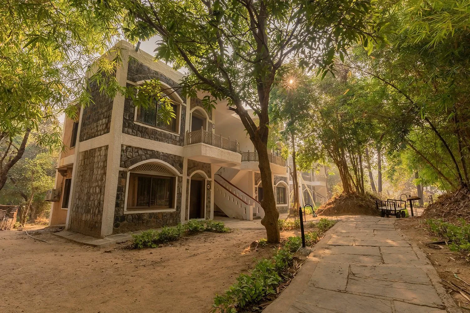 Property building in Jungle King Resort