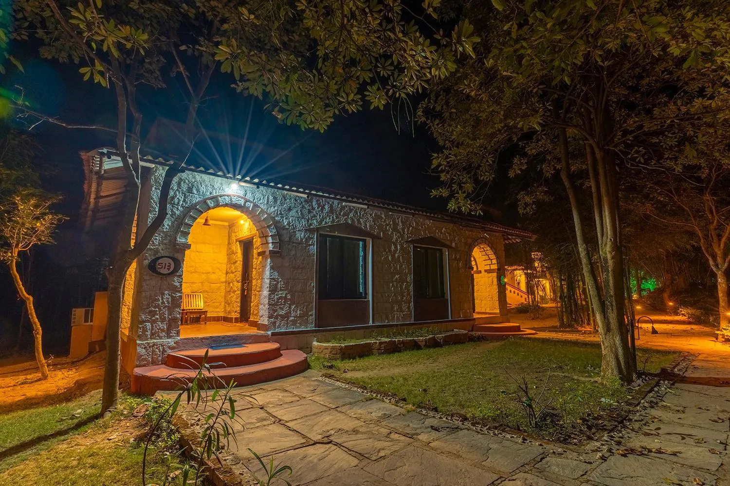 Night in Jungle King Resort