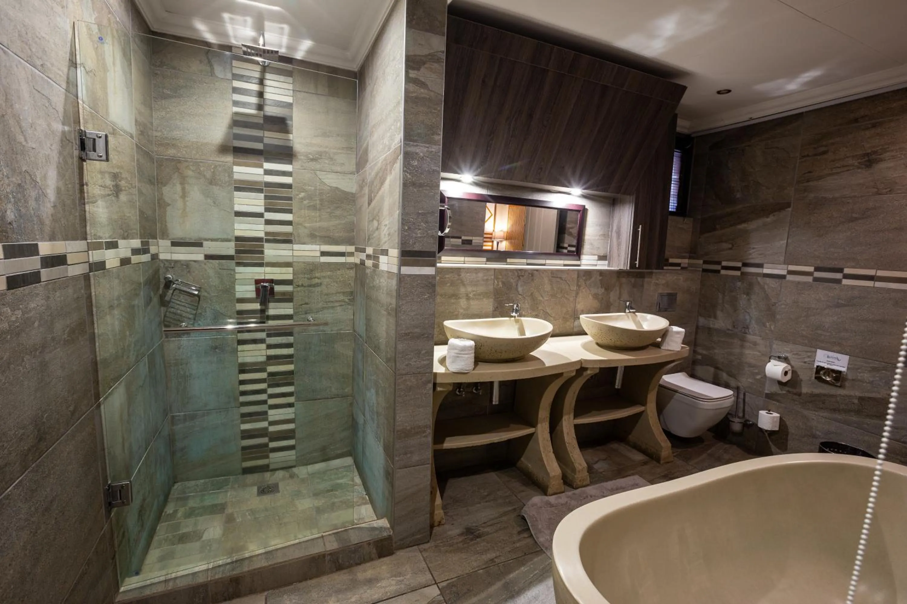 Bathroom in Waterfalls Boutique Hotel