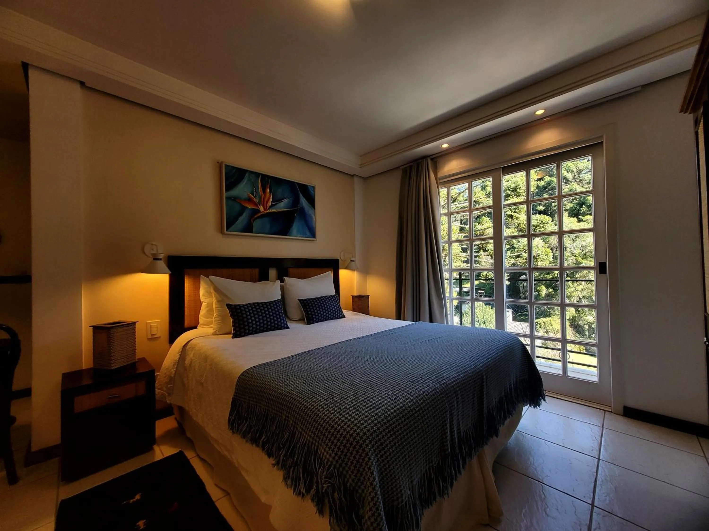 Bed in Pousada Cheverny - Fácil acesso ao centrinho e Baden Bar