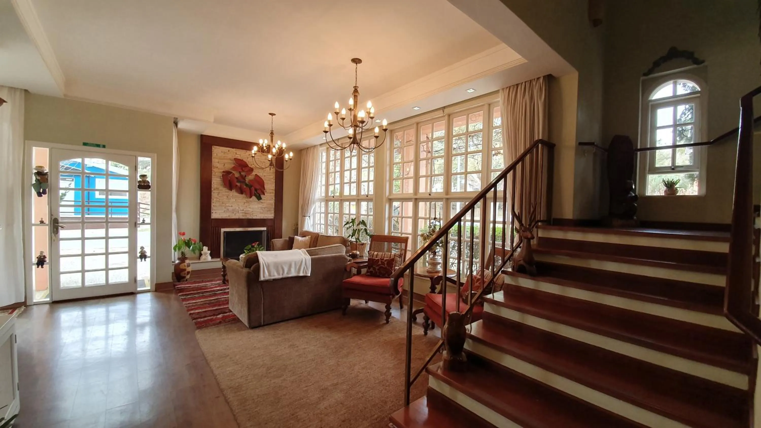 Living room in Pousada Cheverny - Fácil acesso ao centrinho e Baden Bar