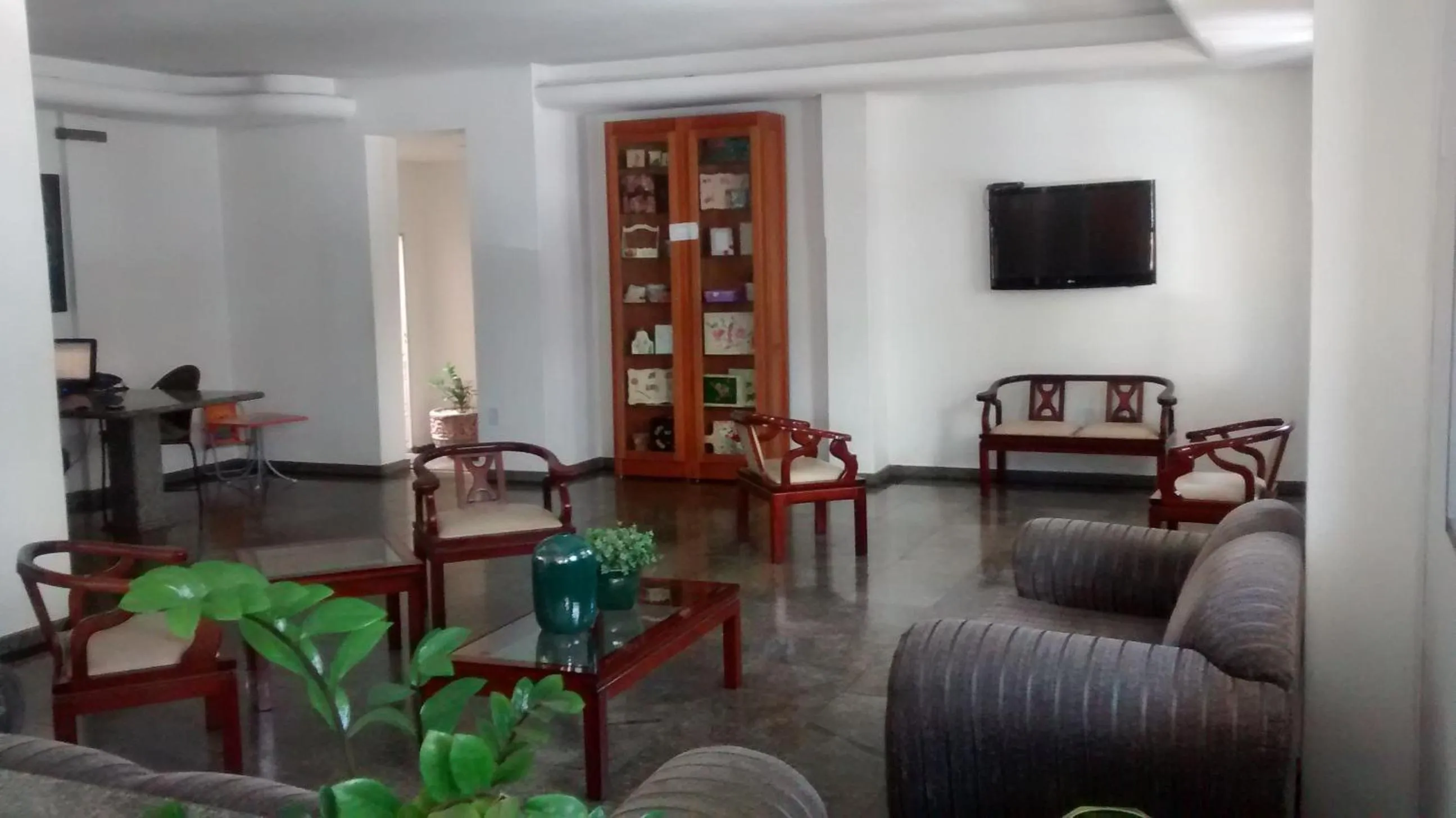 Lobby or reception in Hotel Alvorada