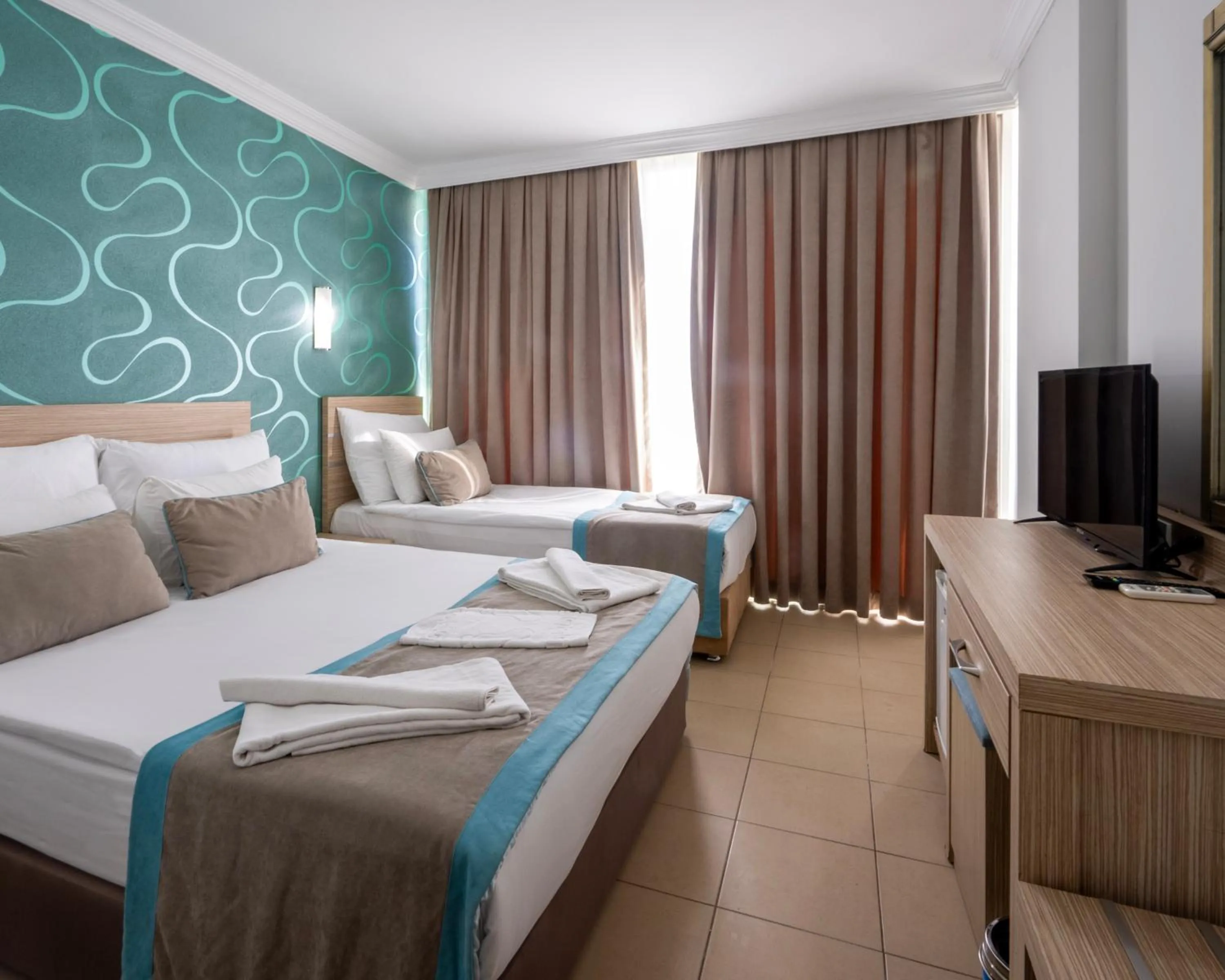 Bed in Side Löwe Hotel