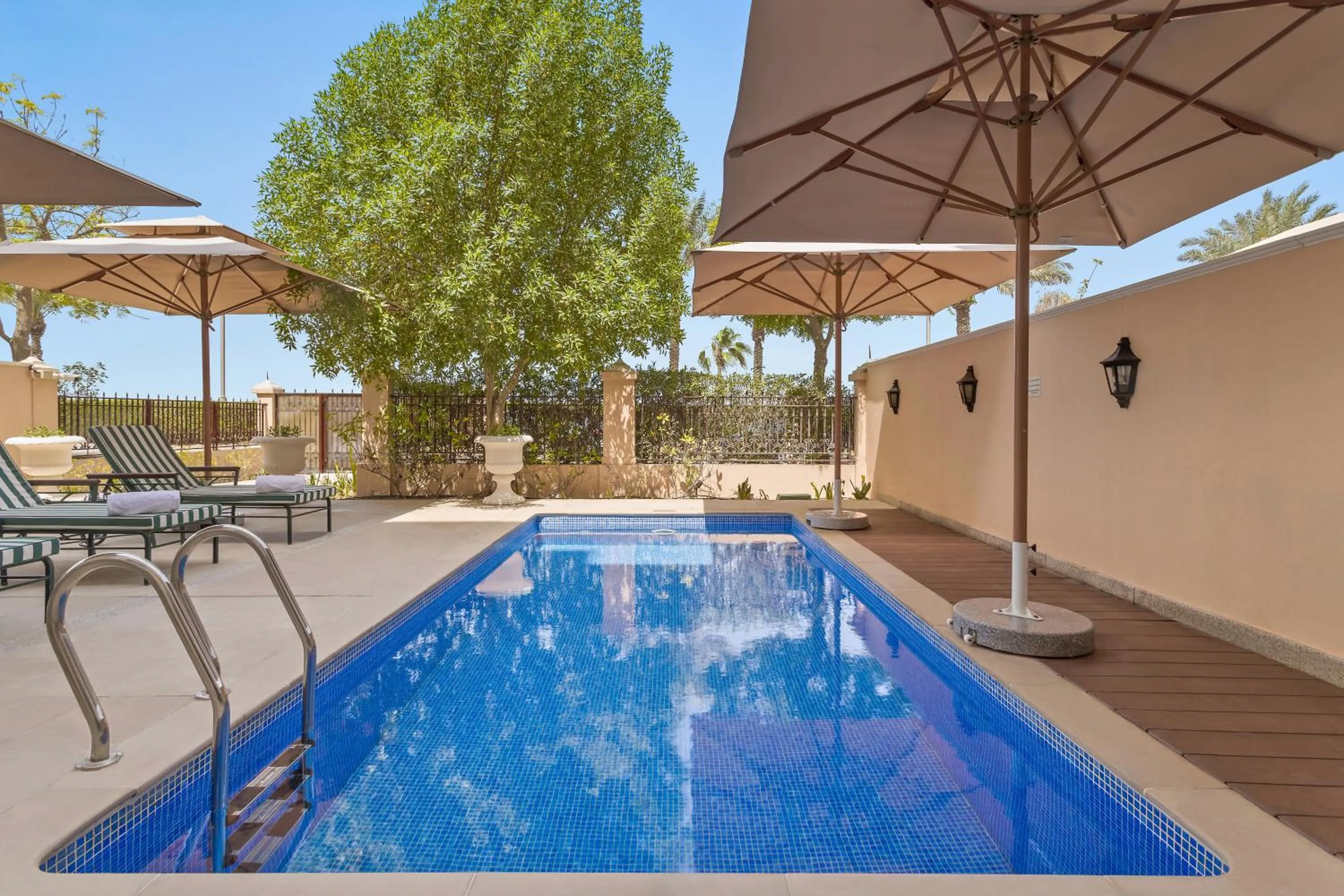 Pool view in Kempinski Hotel & Residences Palm Jumeirah