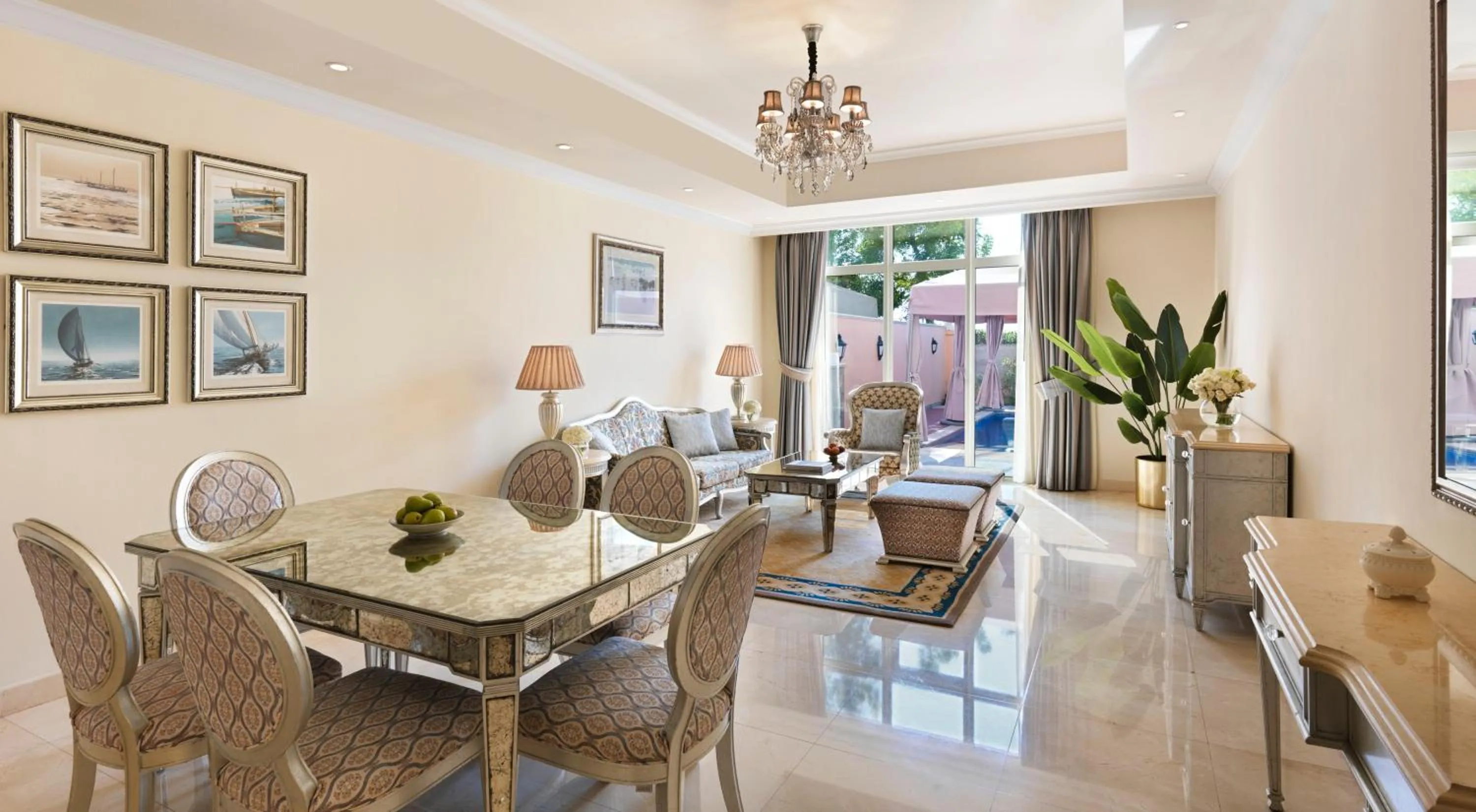 Living room in Kempinski Hotel & Residences Palm Jumeirah