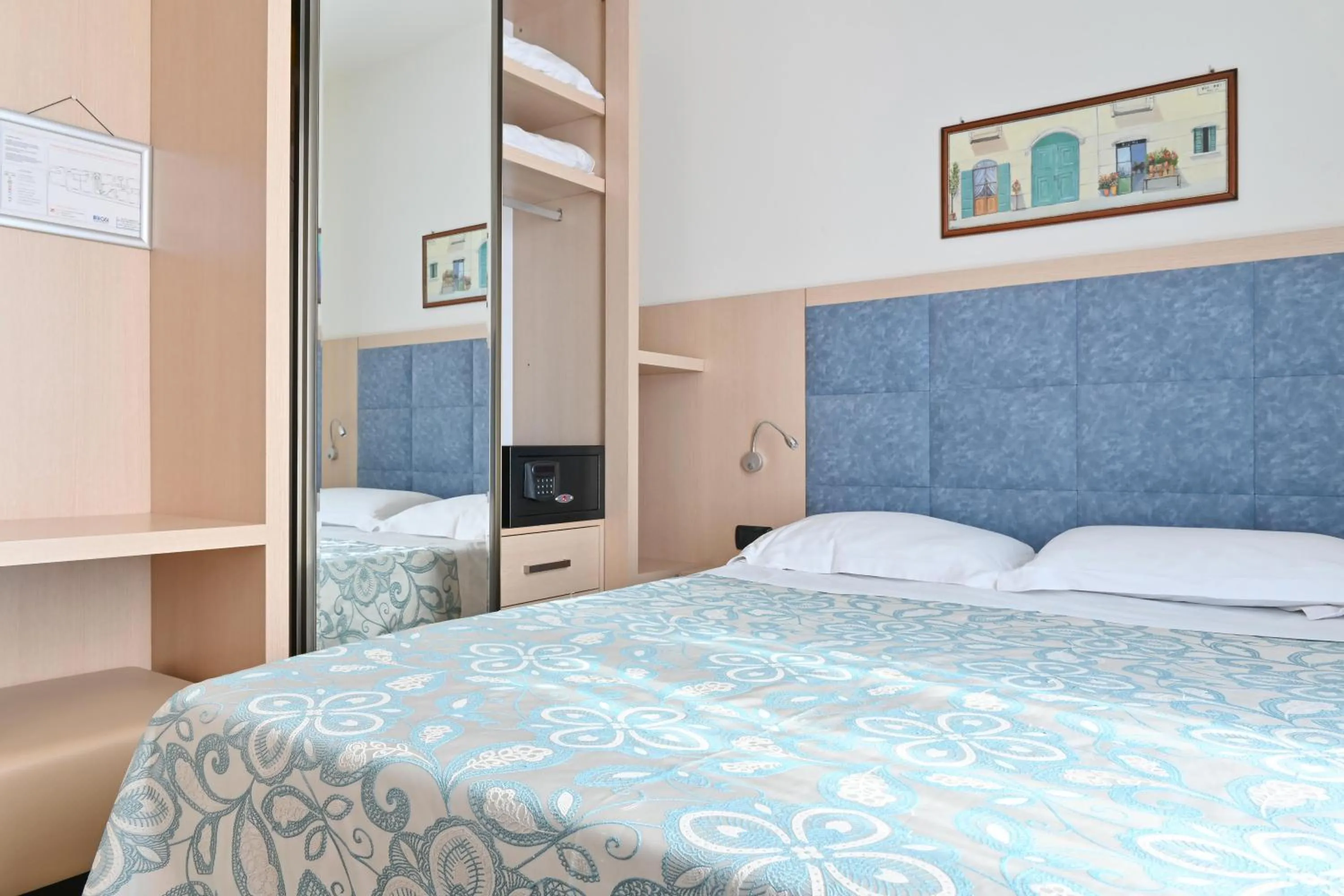 Bed in Hotel Marco's