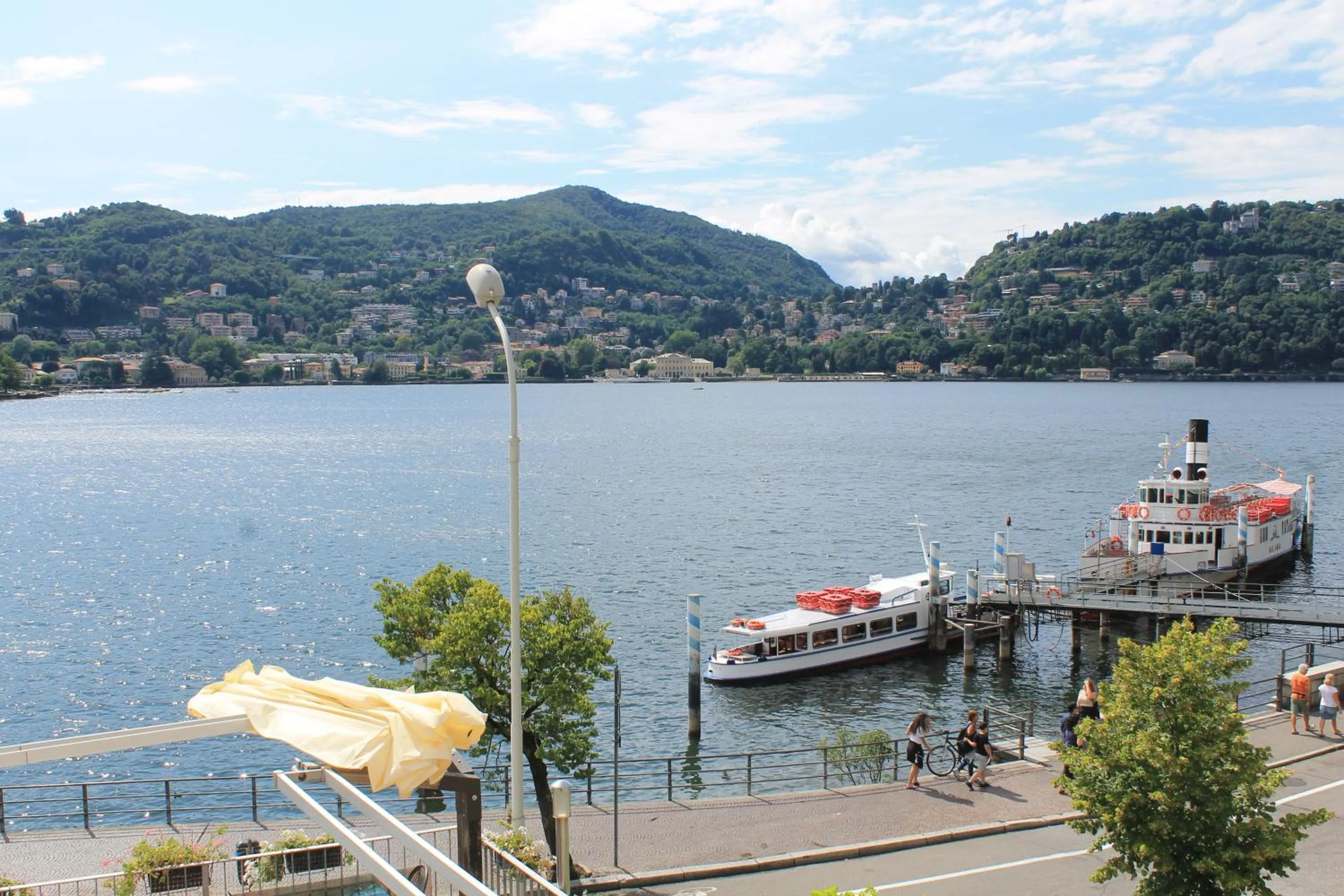 Lake view in Hotel Marco's