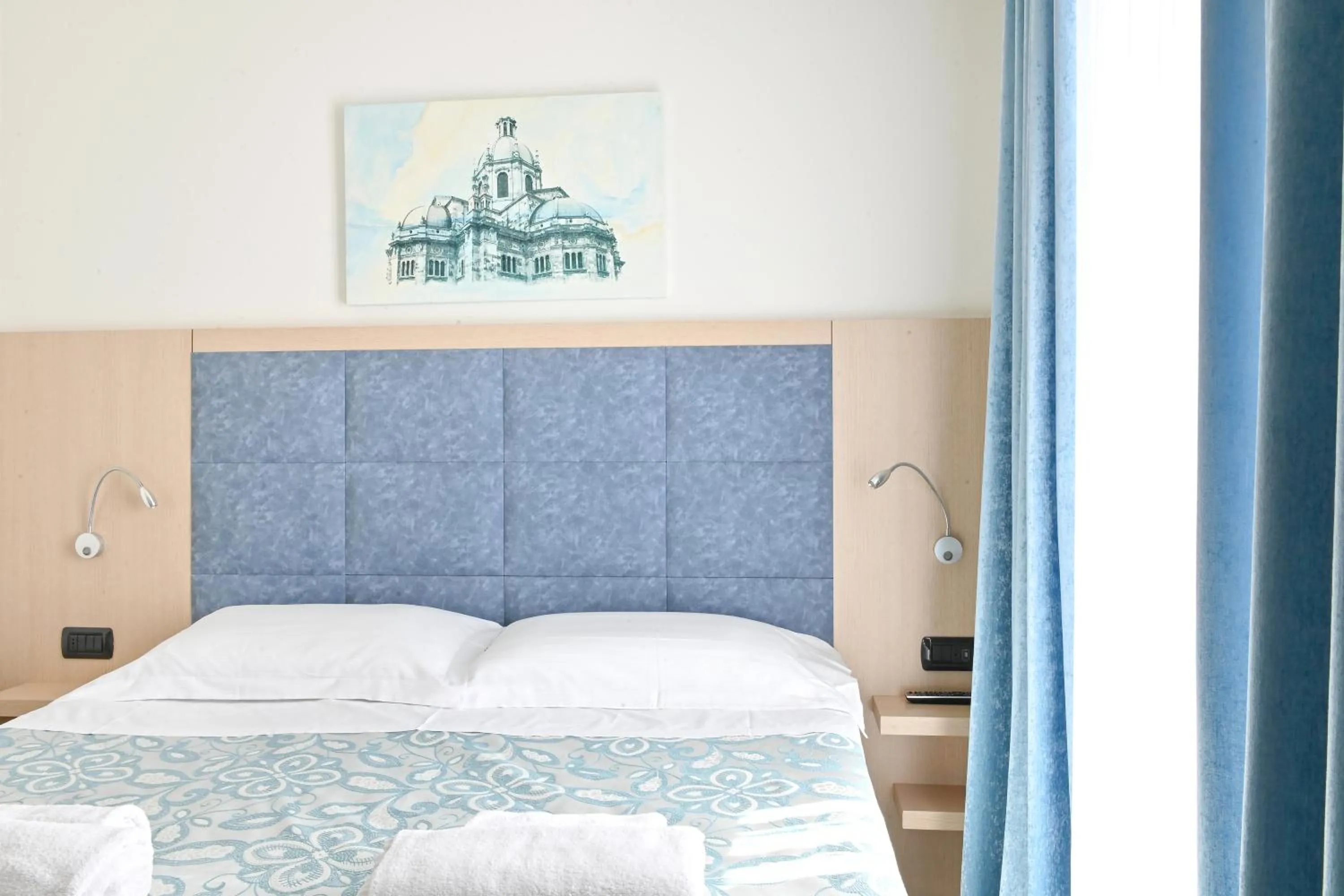 Bed in Hotel Marco's