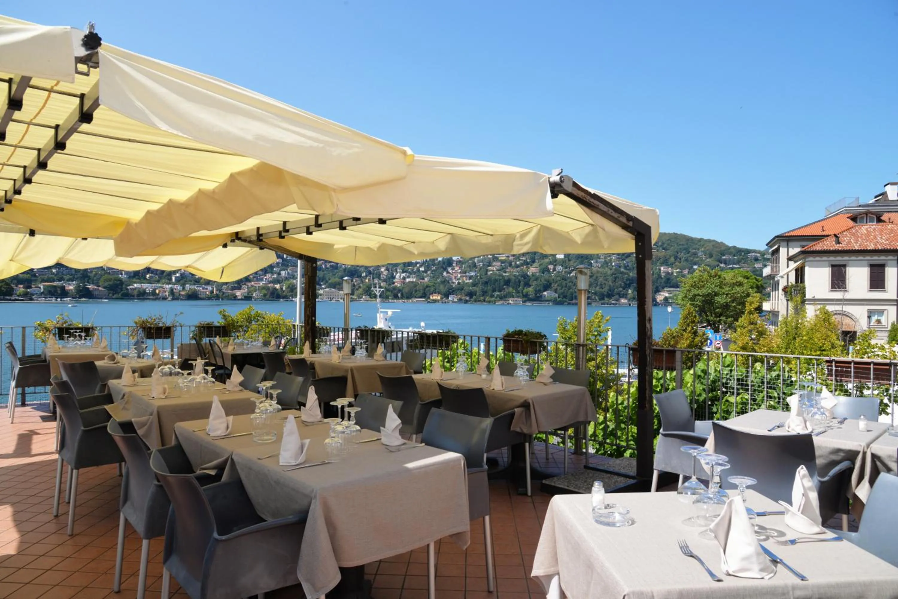Patio in Hotel Marco's