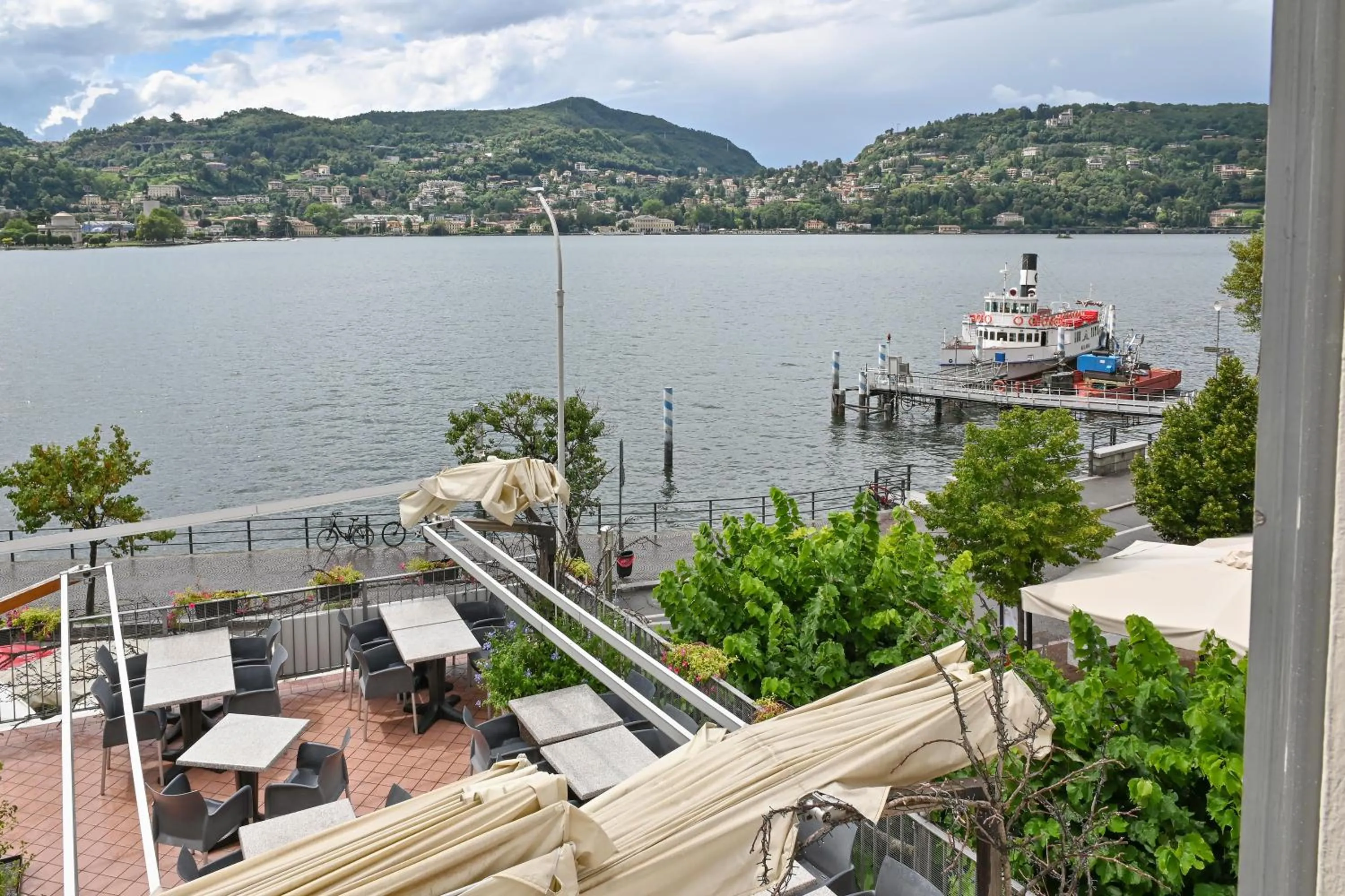 Lake view in Hotel Marco's