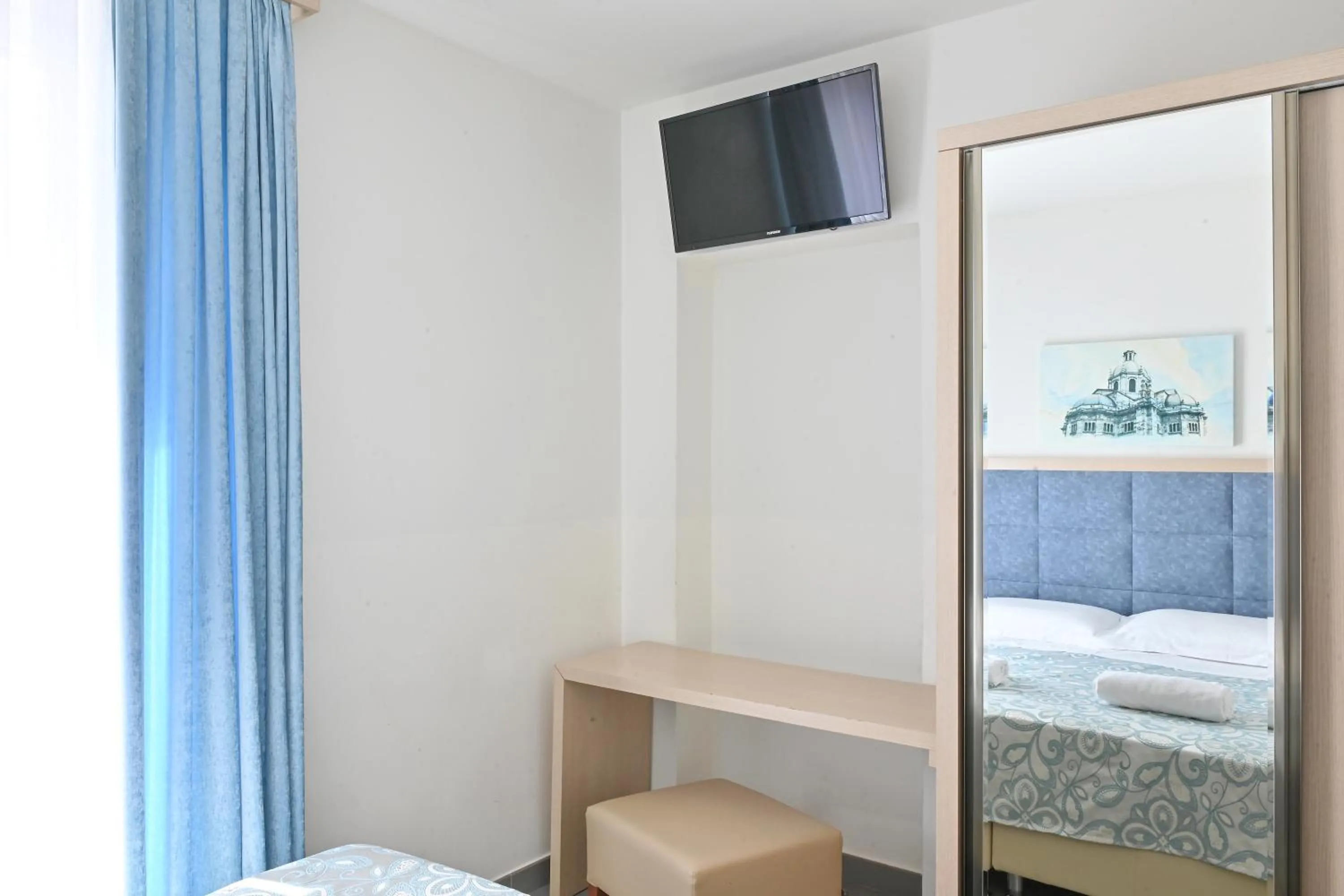 Bed in Hotel Marco's