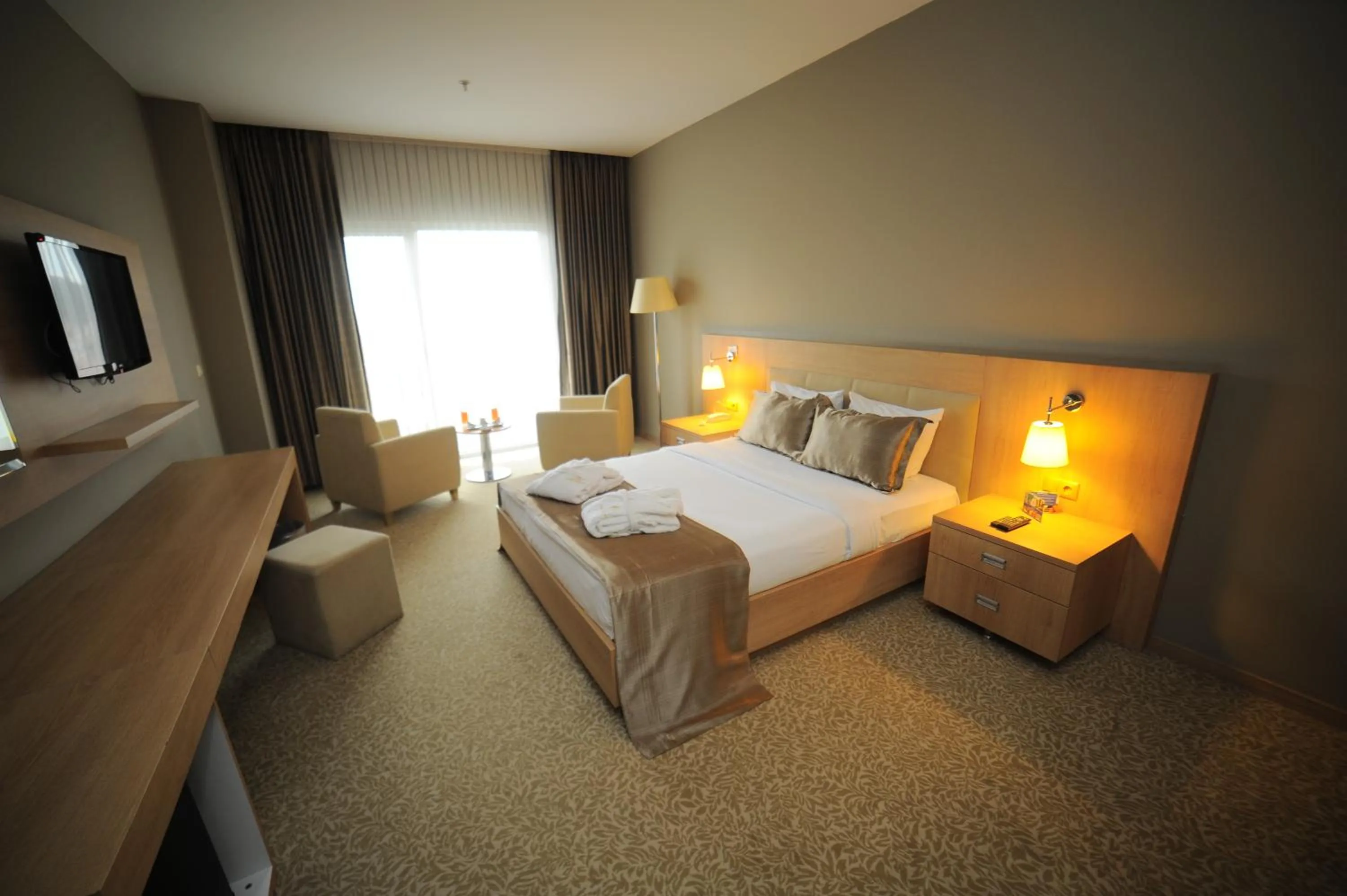 Bed in Ataol Can Termal & Spa