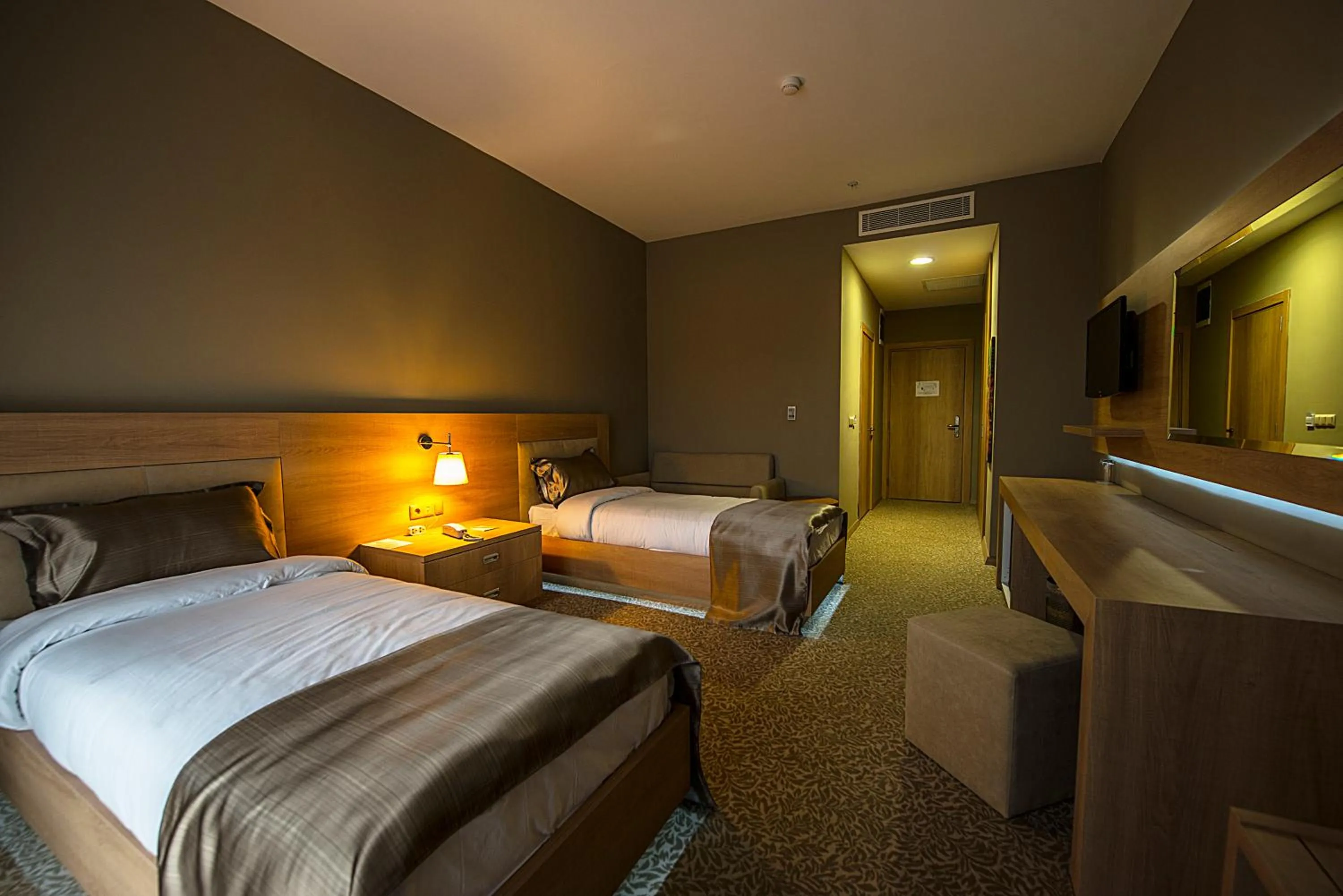 Bed in Ataol Can Termal & Spa