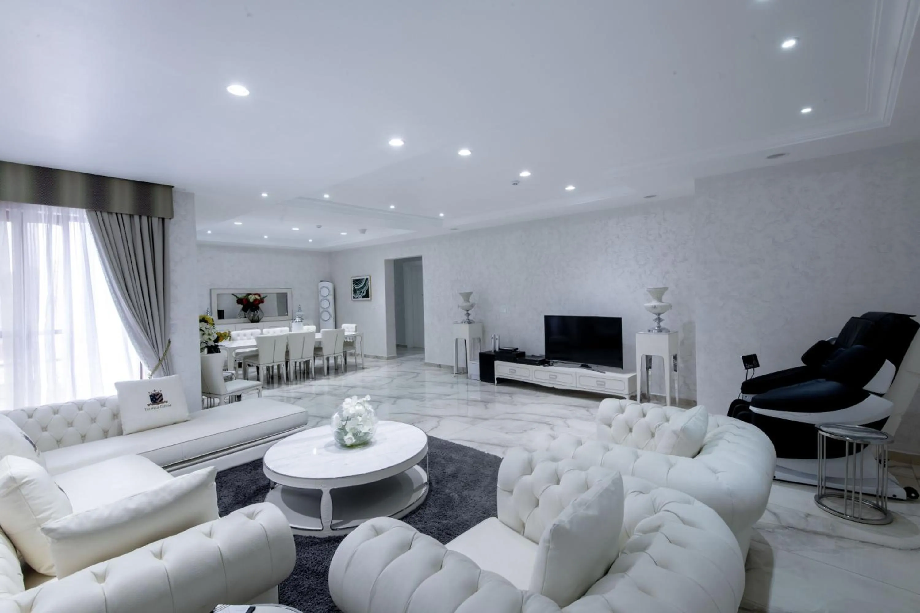 Living room in The Wells Carlton