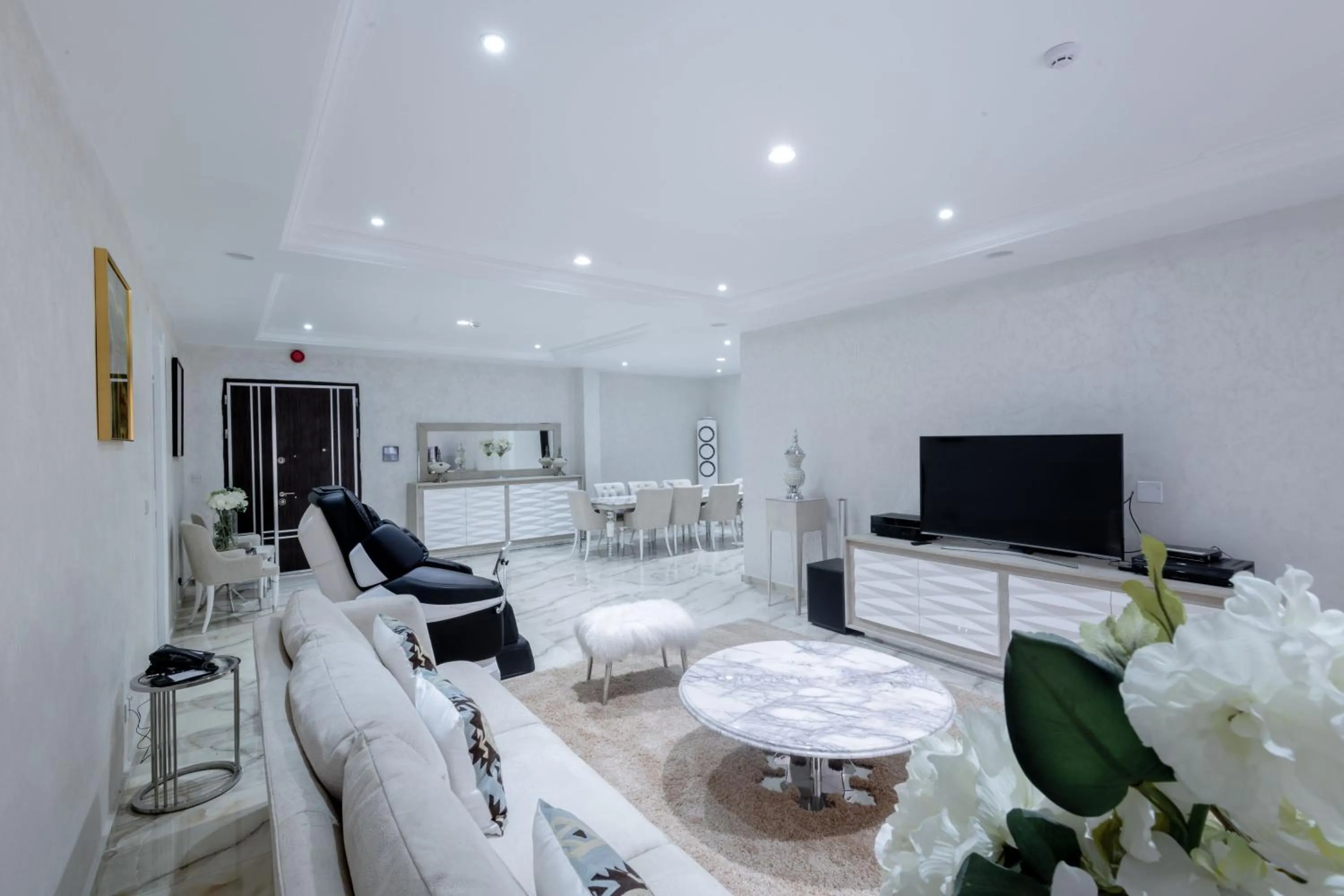 Living room in The Wells Carlton