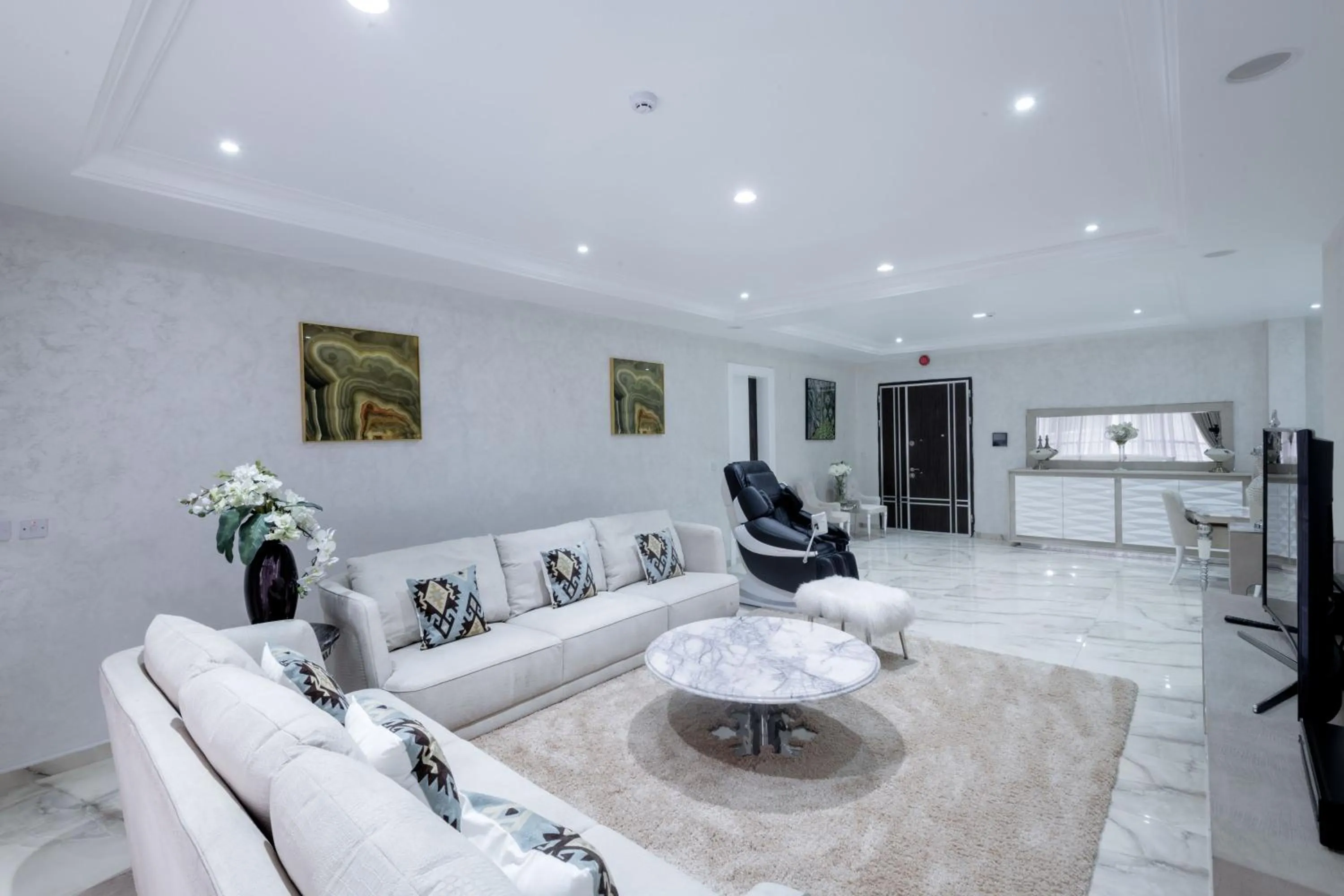 Living room in The Wells Carlton