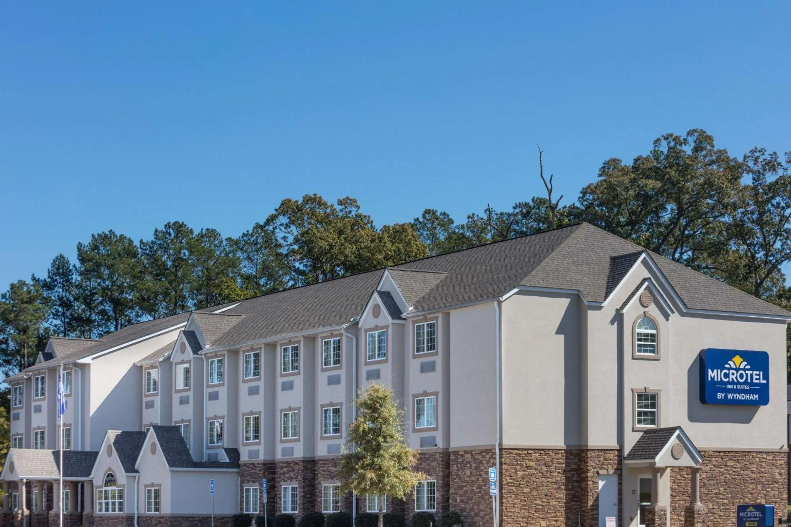 Property building in Microtel Inn & Suites by Wyndham Macon