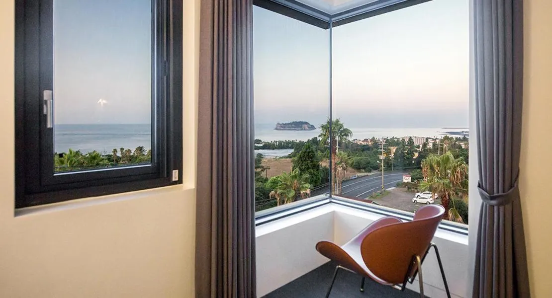 View (from property/room) in Jeju Bricks Hotel