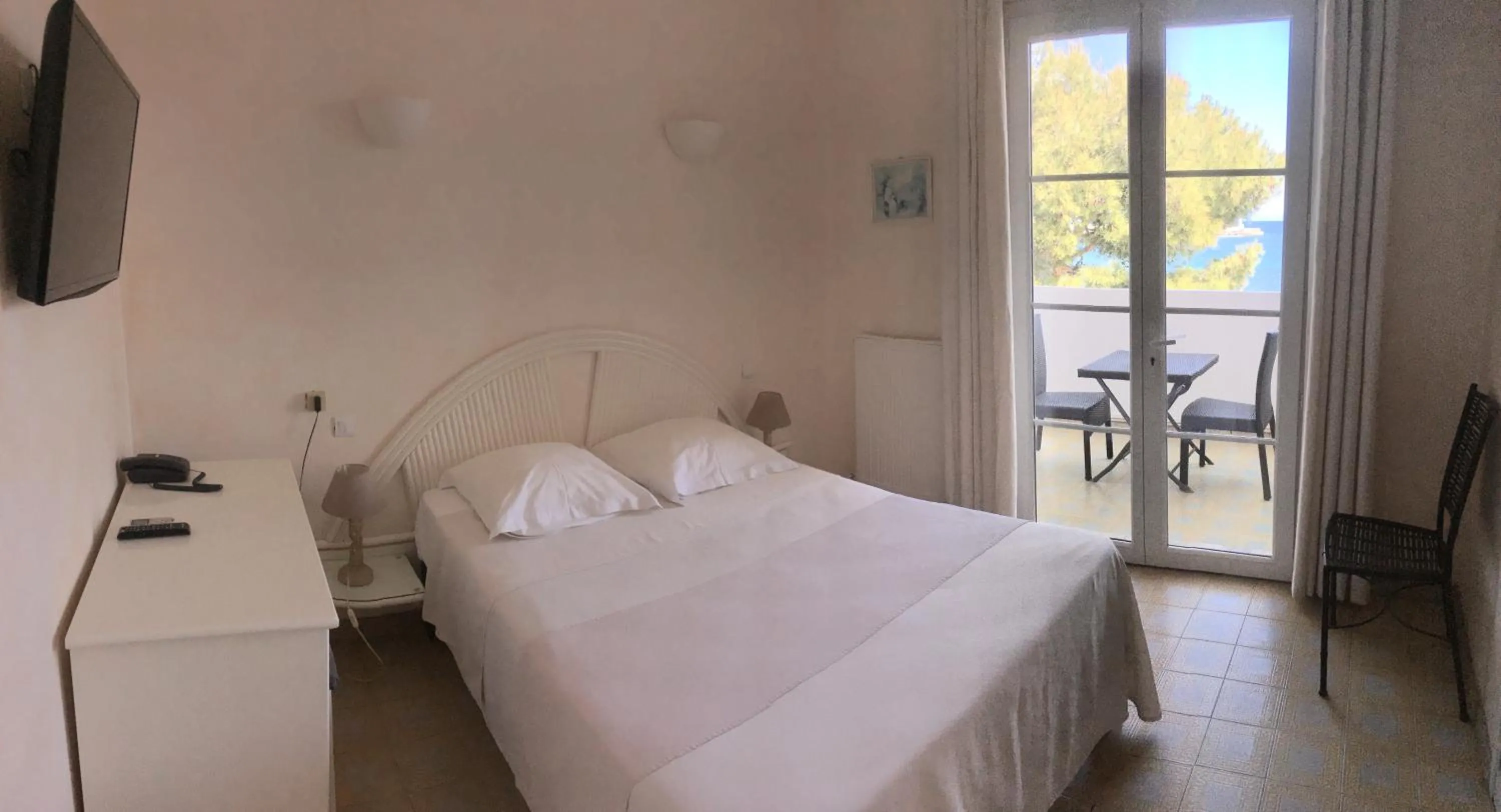 Balcony/Terrace, Bed in L'Isula Rossa