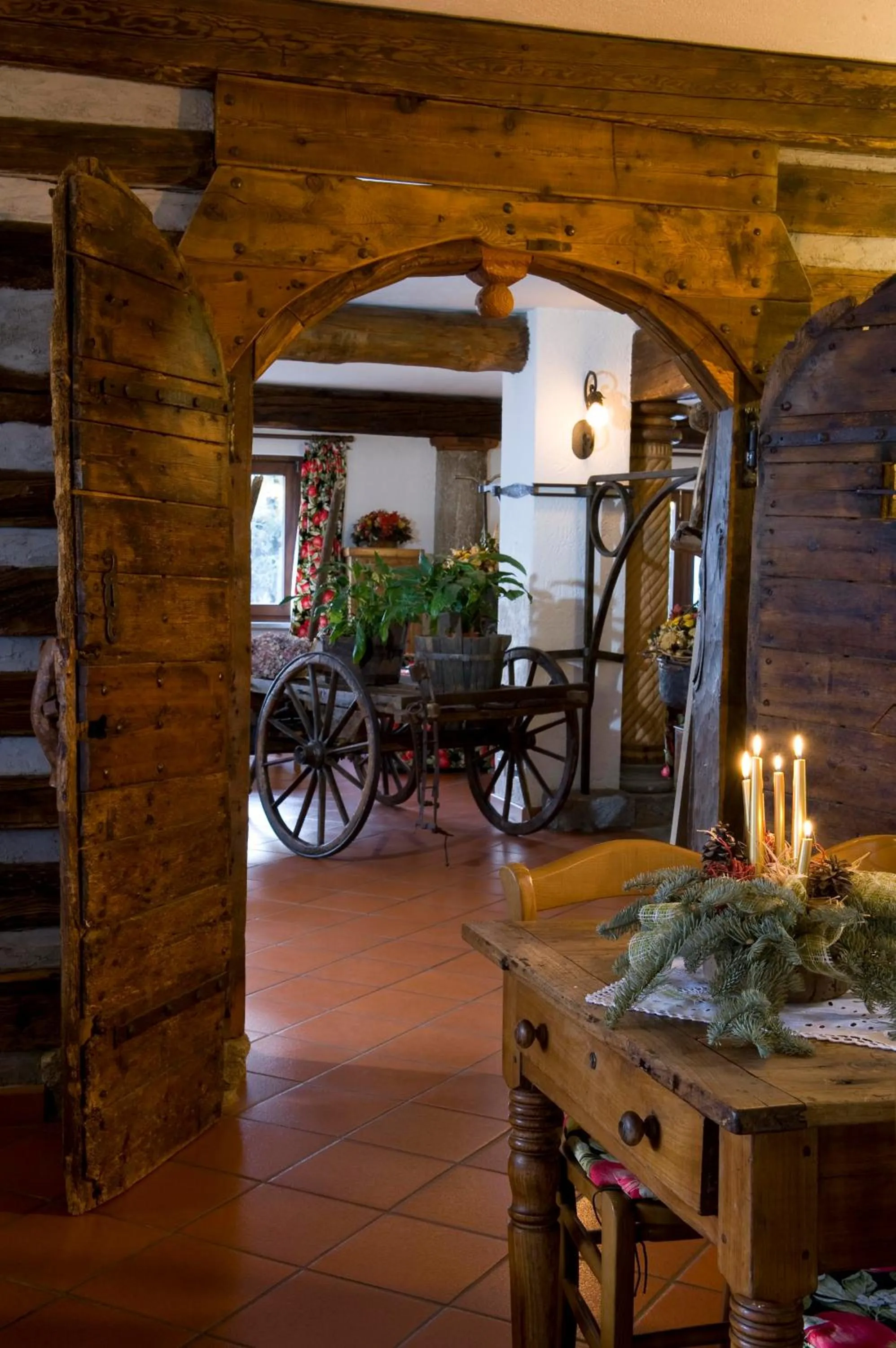 Decorative detail in Hotel Milleluci