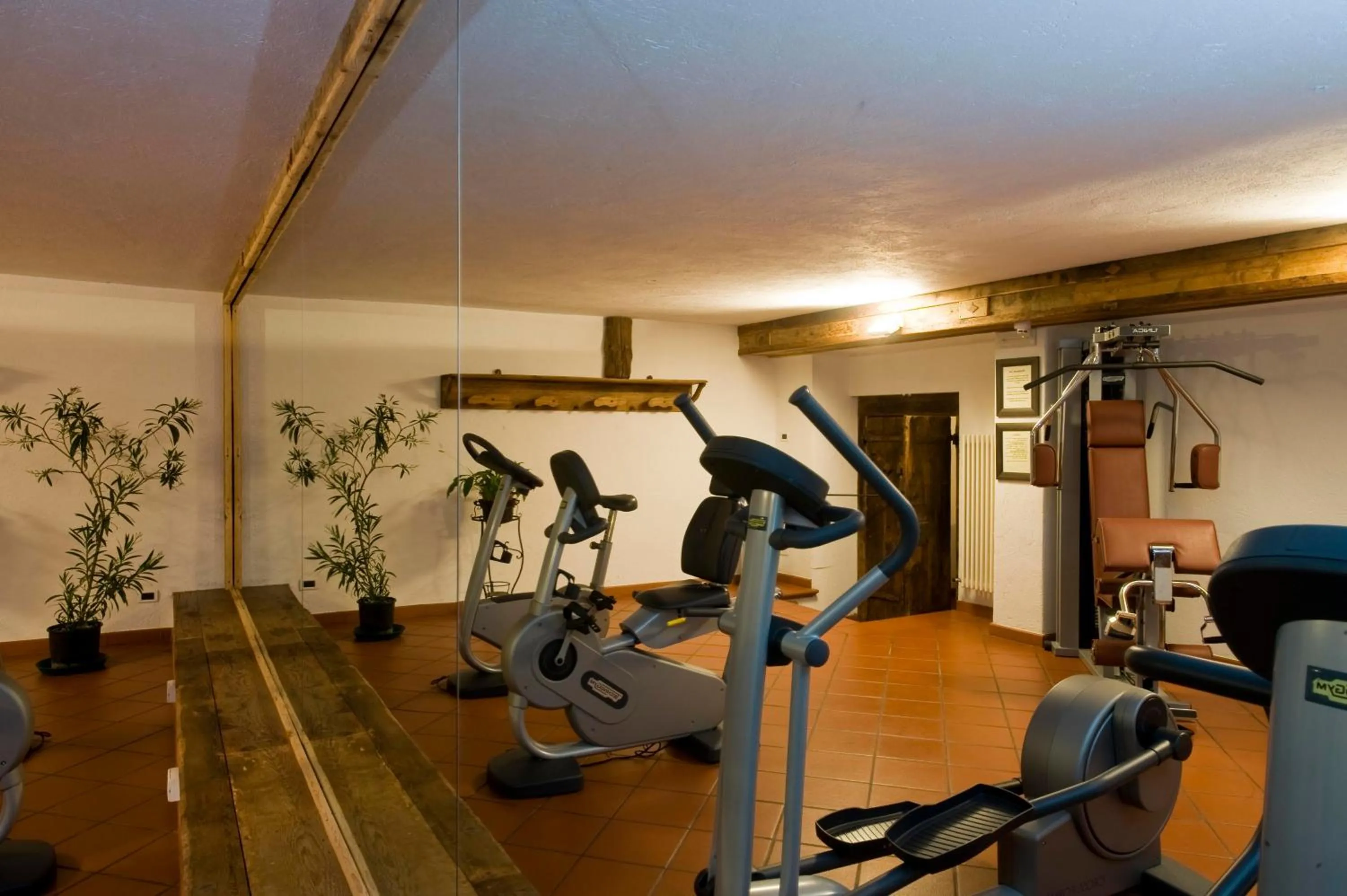 Fitness centre/facilities in Hotel Milleluci