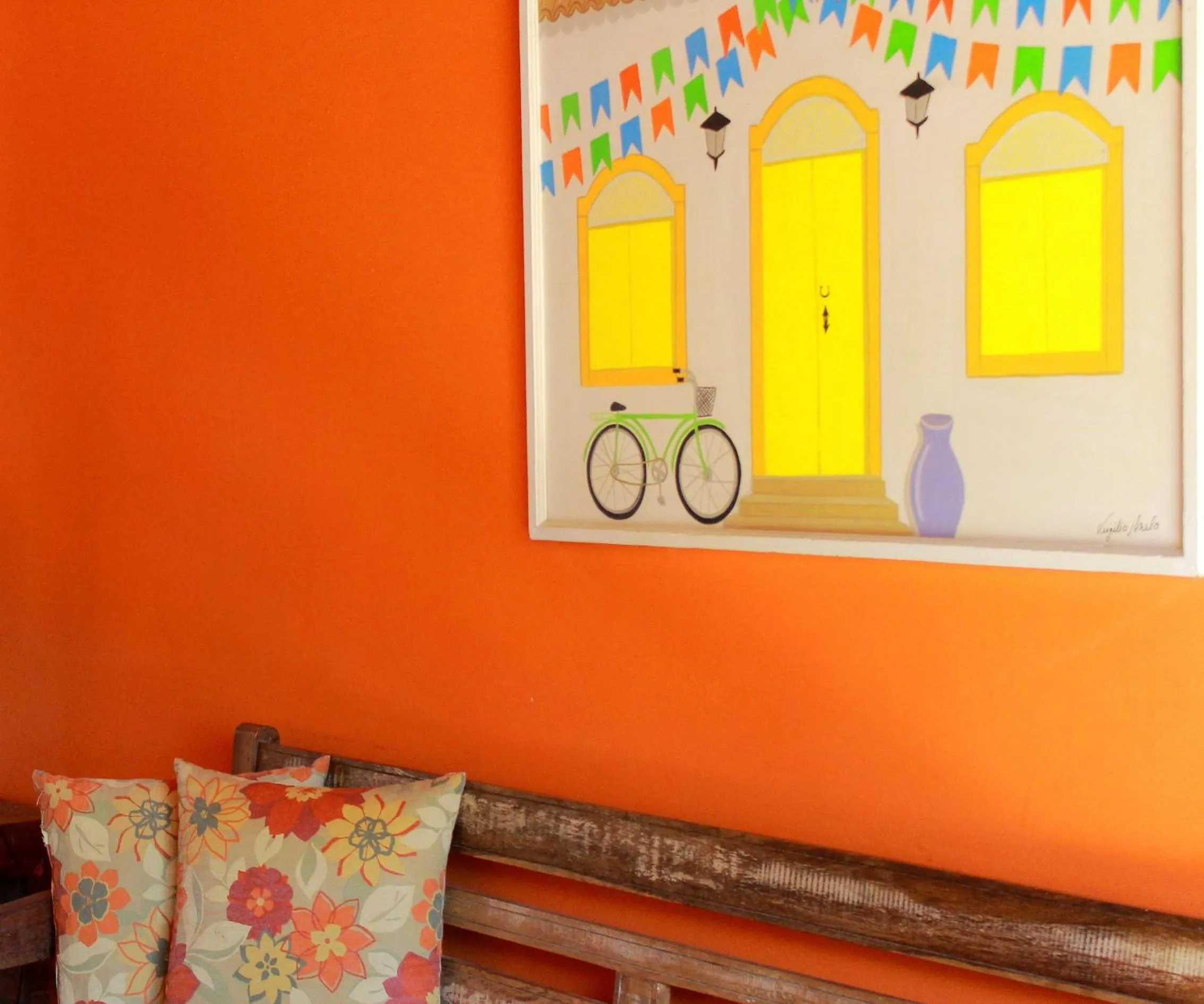 Living room in Recanto das Andorinhas Studios