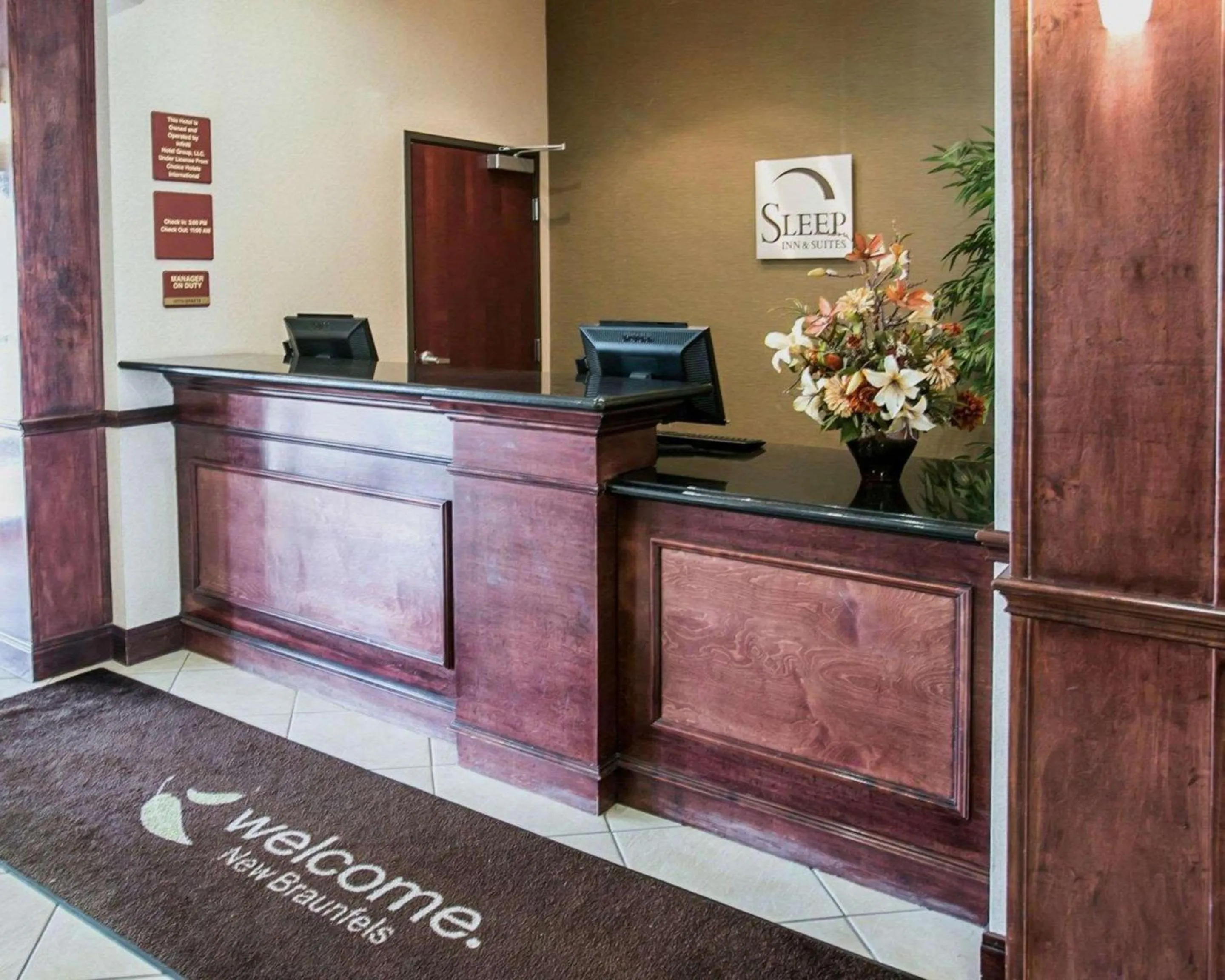 Lobby or reception in Sleep Inn & Suites New Braunfels